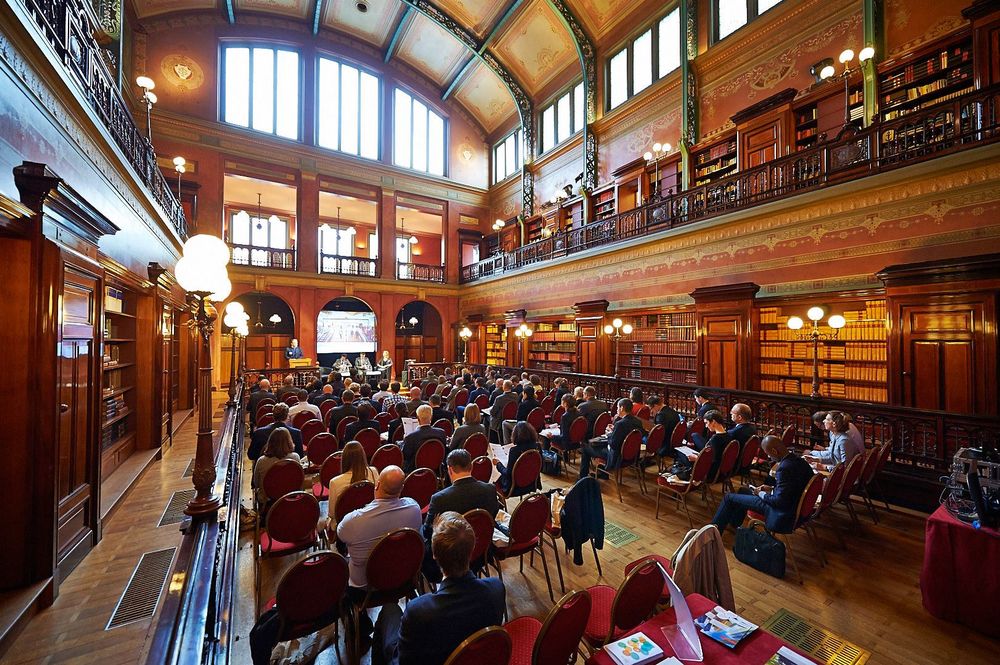 La Bibliothèque Solvay  – photo 2, salle de séminaire à Bruxelles