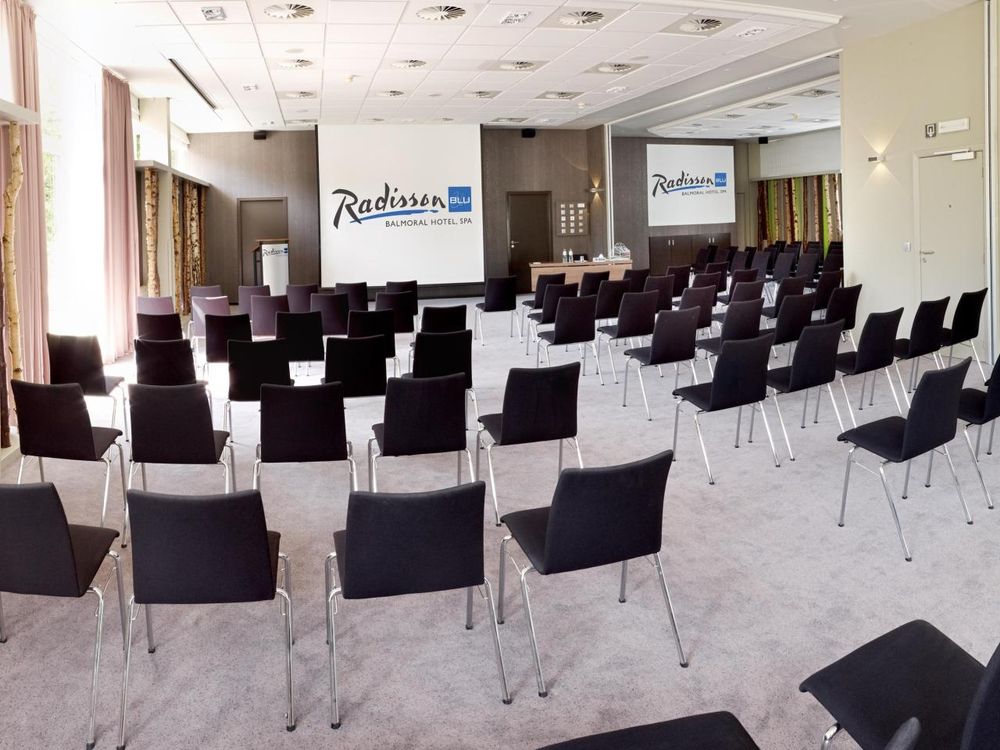  Radisson Blu Balmoral Hotel Spa – photo 2, salle de séminaire à Spa