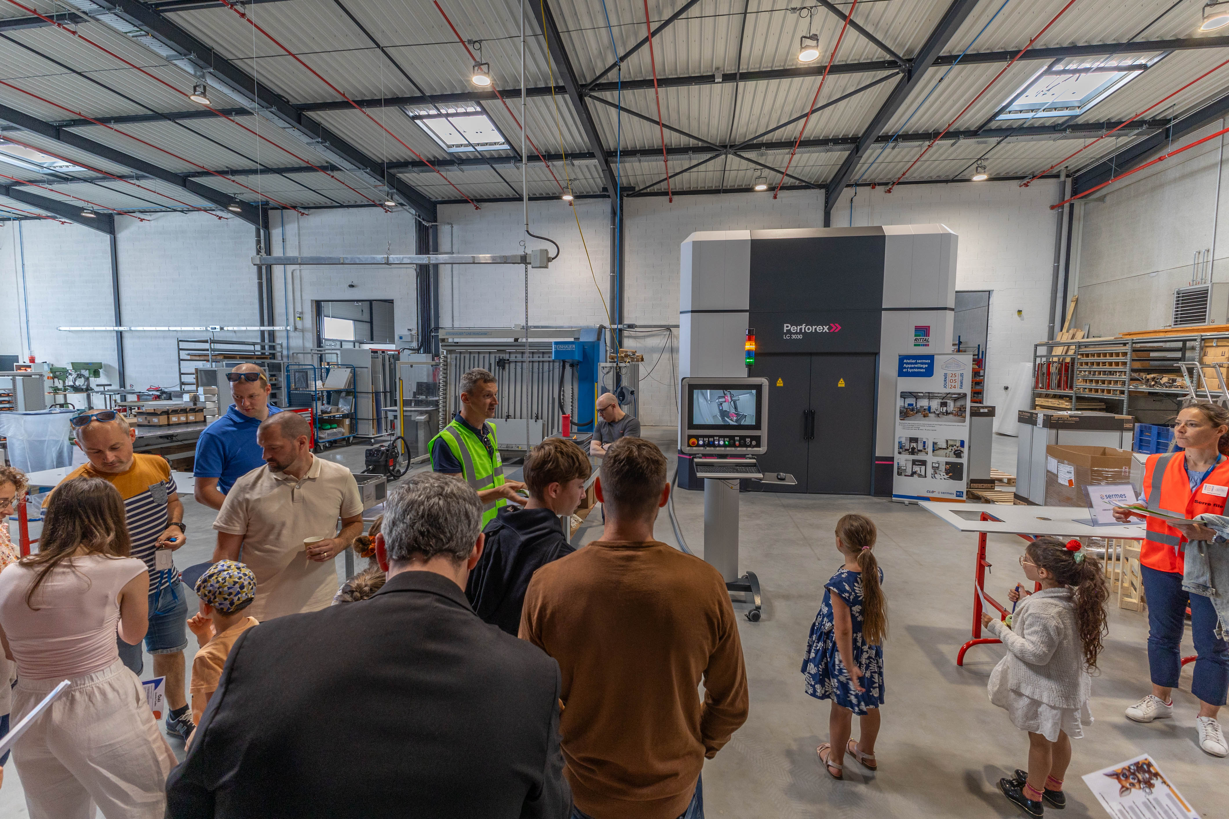 Publieke bezoekdag Open Bedrijvendag Luik industriële site bezoekers · INNOV'events