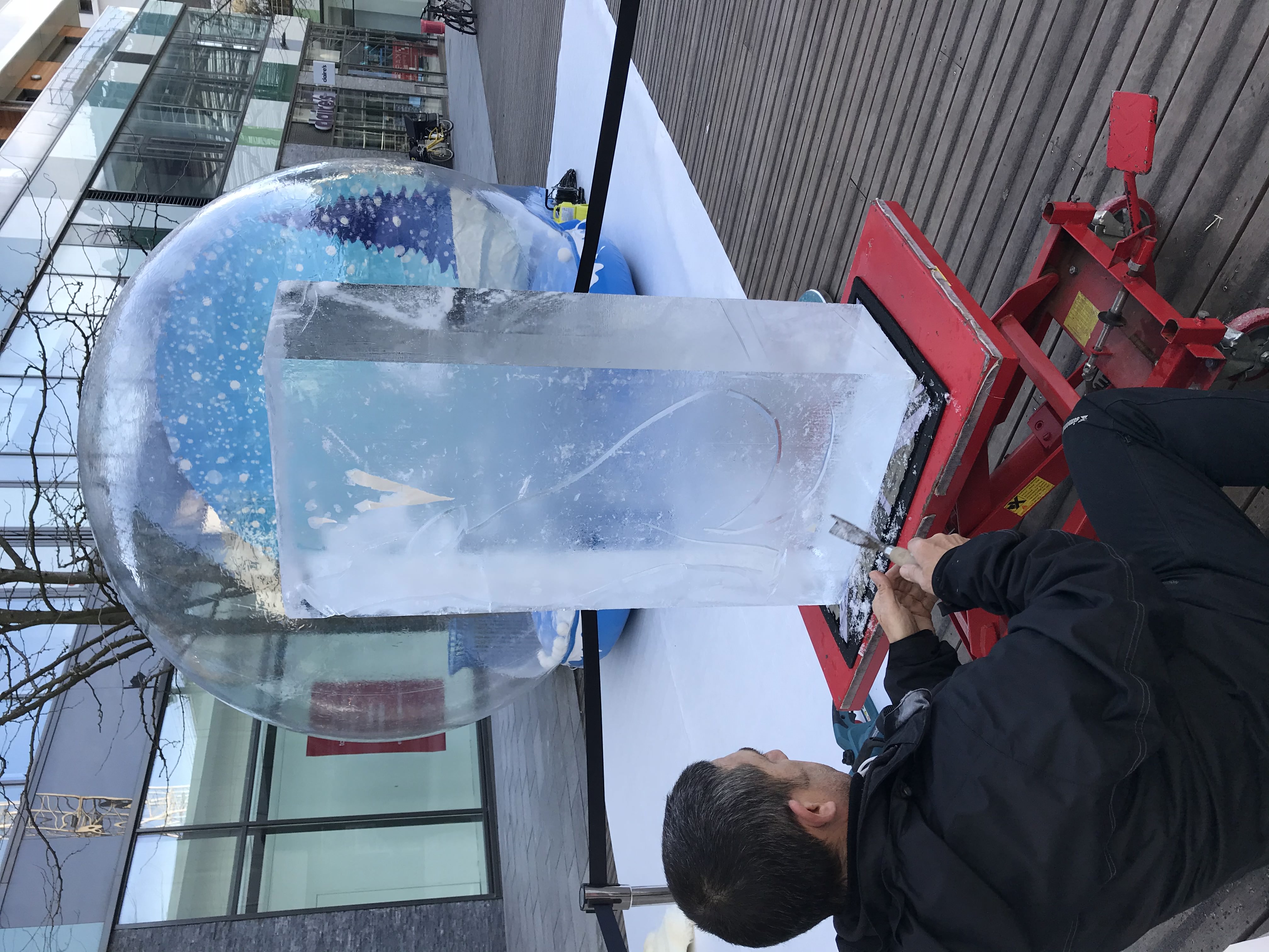 Skisimulator full day event Brussel walking dinner avondzaal · INNOV'events