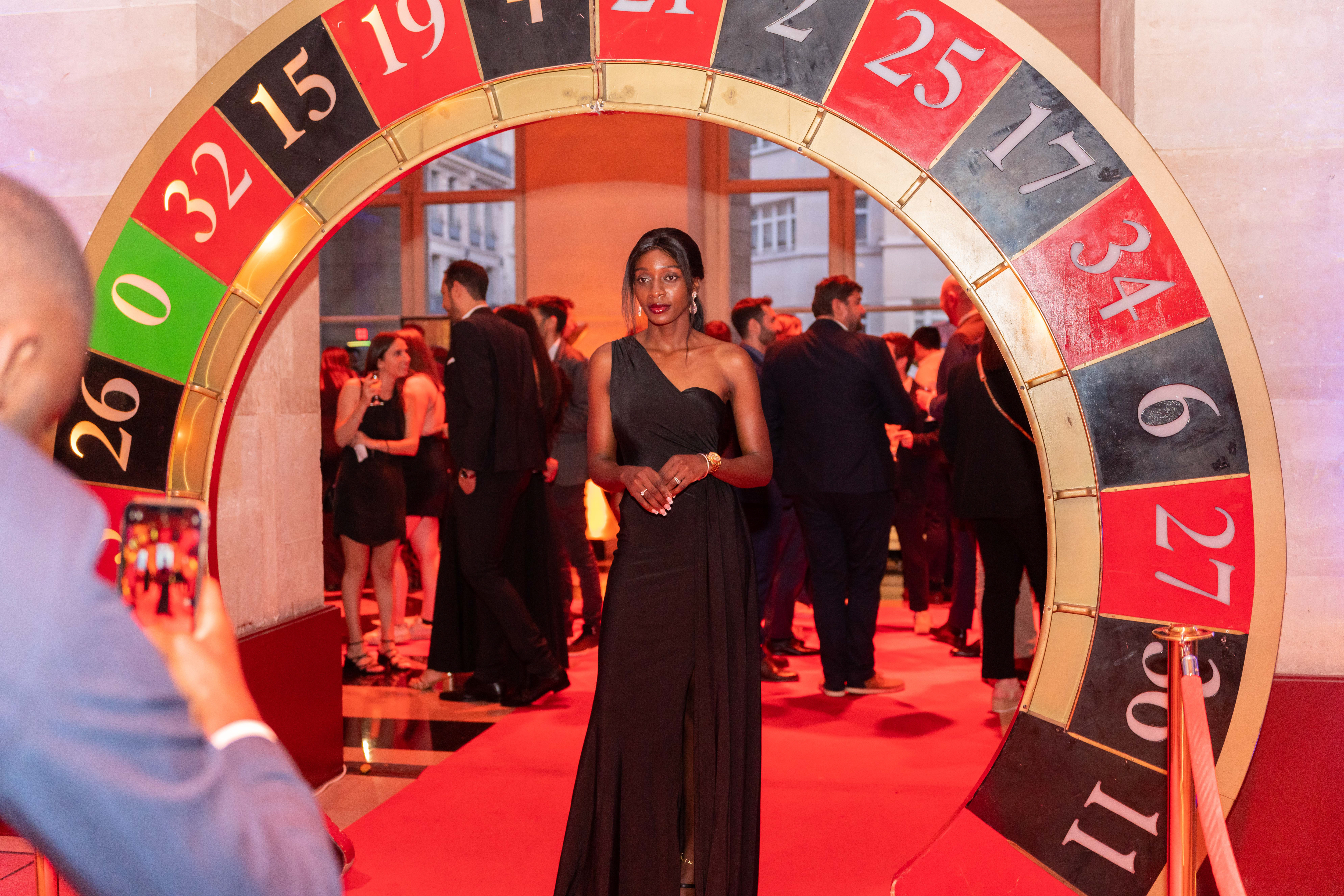 Catering en gedekte tafels wijncasino Brussel · INNOV'events