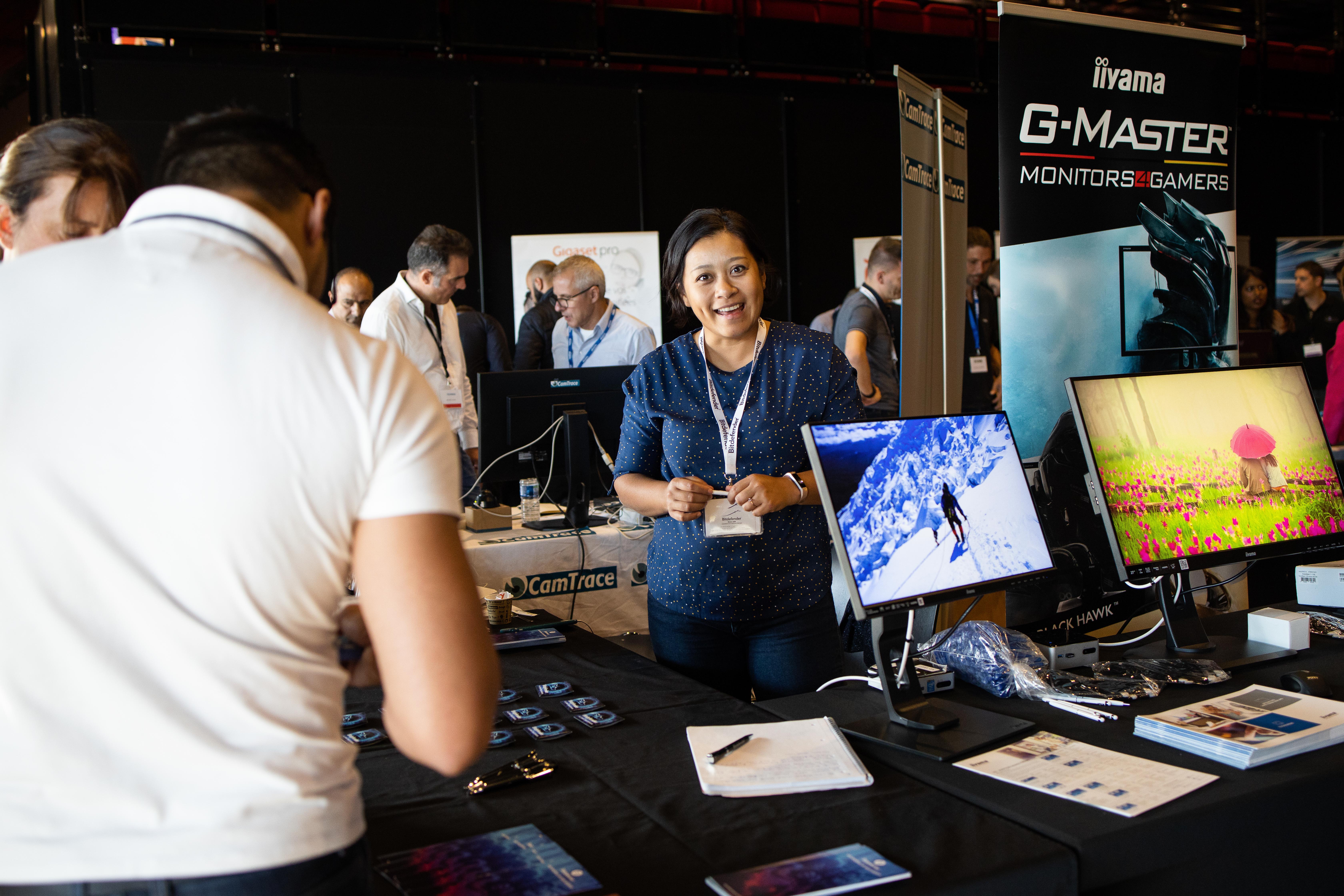 Animation interactive démonstration produit salons stands Bruxelles · INNOV'events