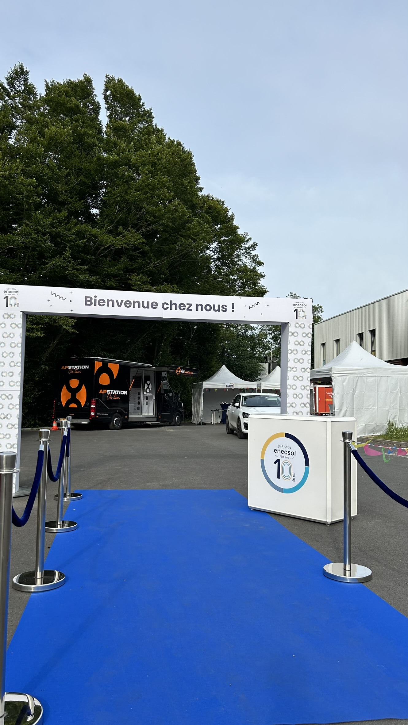 Inauguration entreprise Anvers souper de clôture salle Hilton Antwerp Old Town · INNOV'events