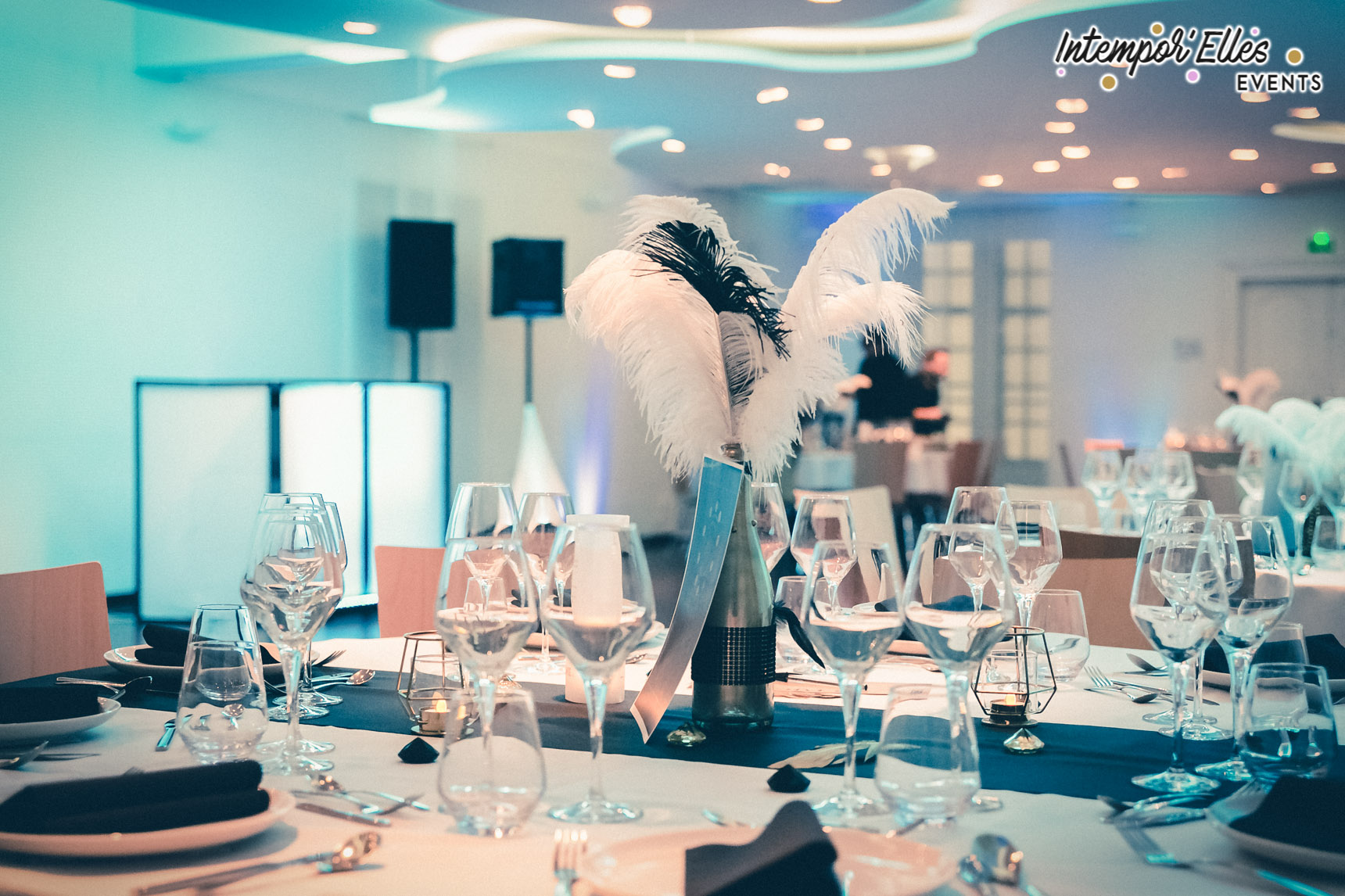 Corporate anniversary Belgium, gala reception at Tour & Taxis Brussels · INNOV'events