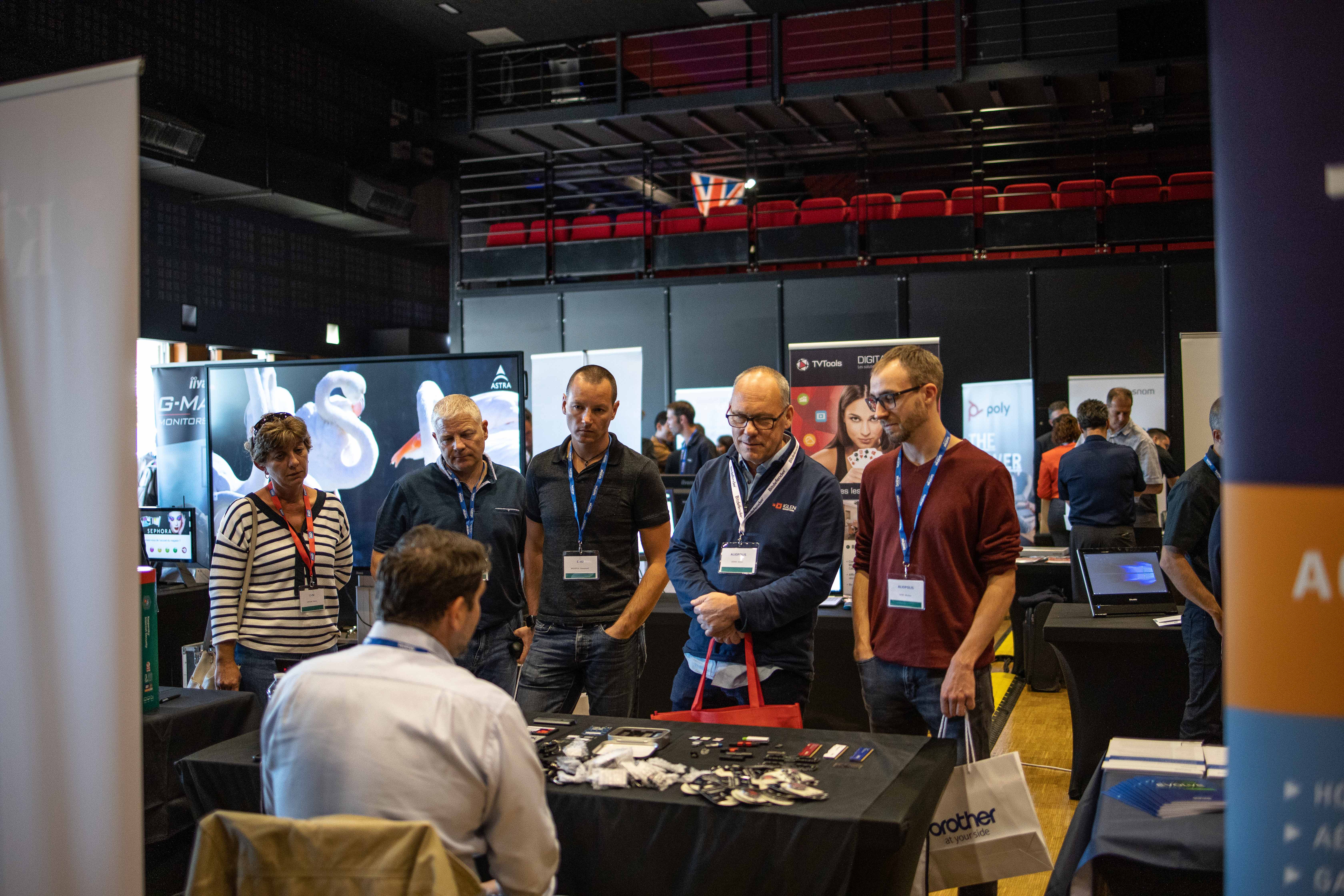 Jeu concours animation entreprise Liège Palais des Congrès visiteurs · INNOV'events organisation d'événements