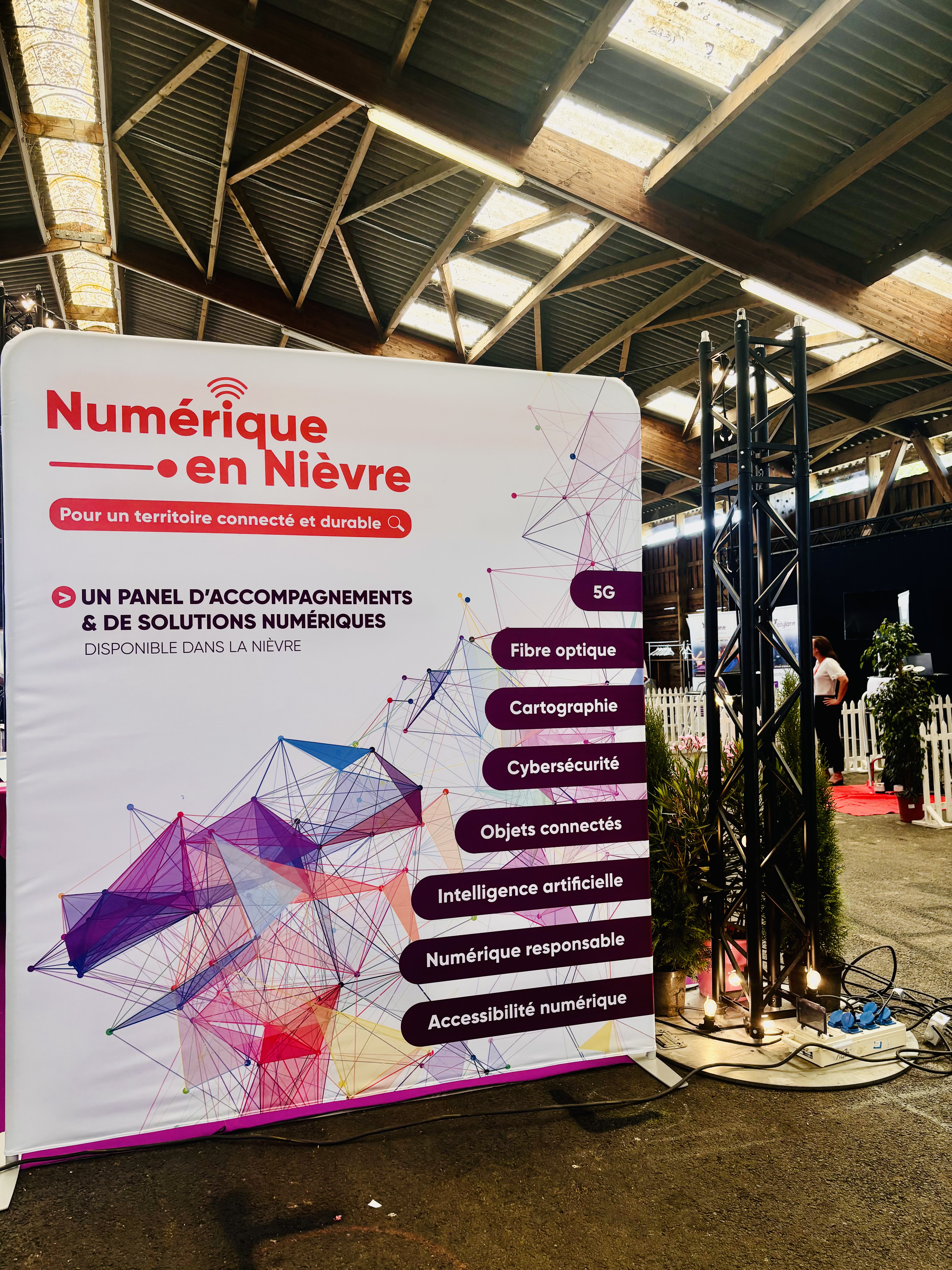 Kit signalétique PLV événementielle Anvers Palais des Congrès · INNOV'events