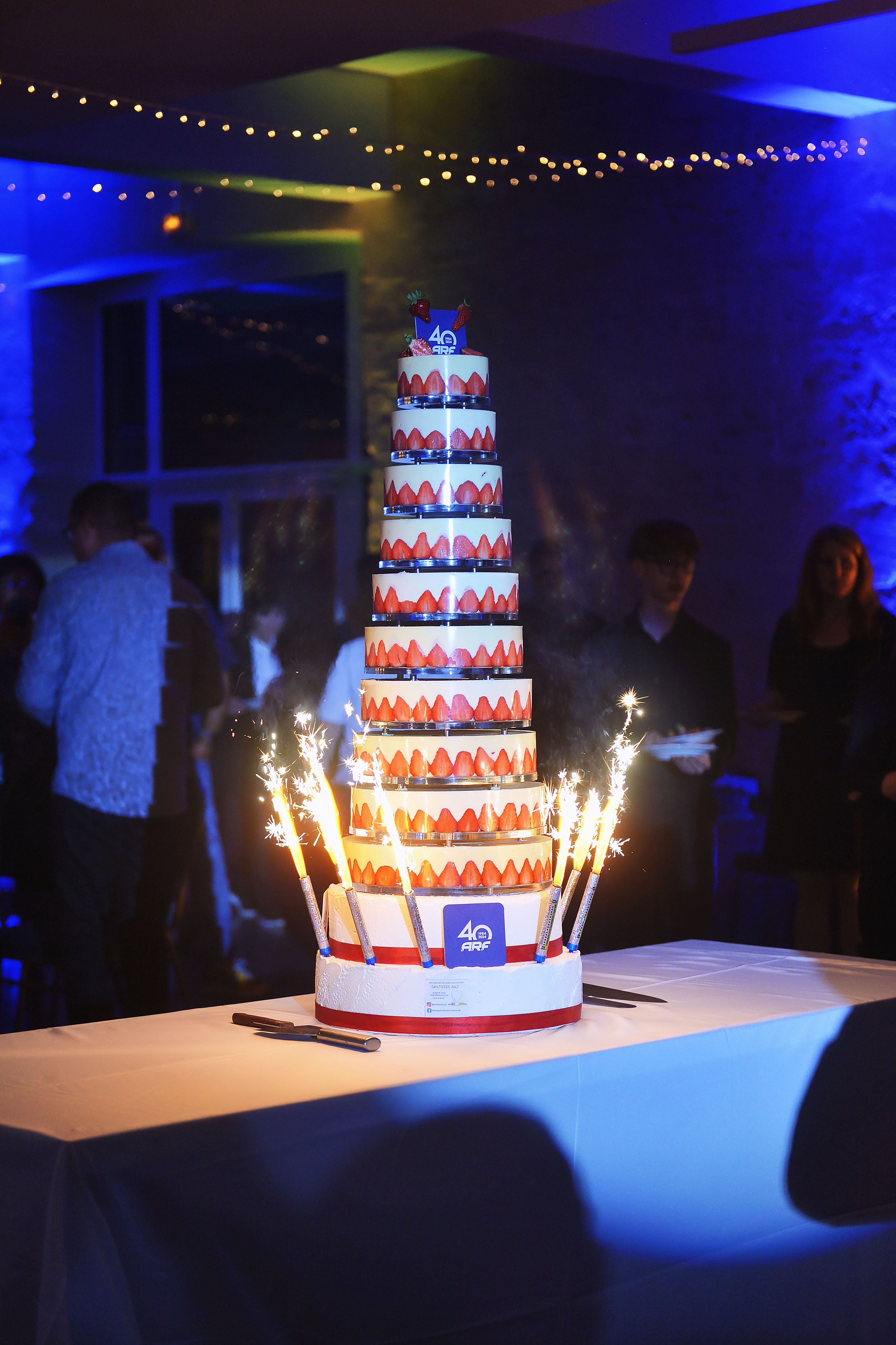 Company Anniversary enterprise Antwerp walking dinner evening reception · INNOV'events