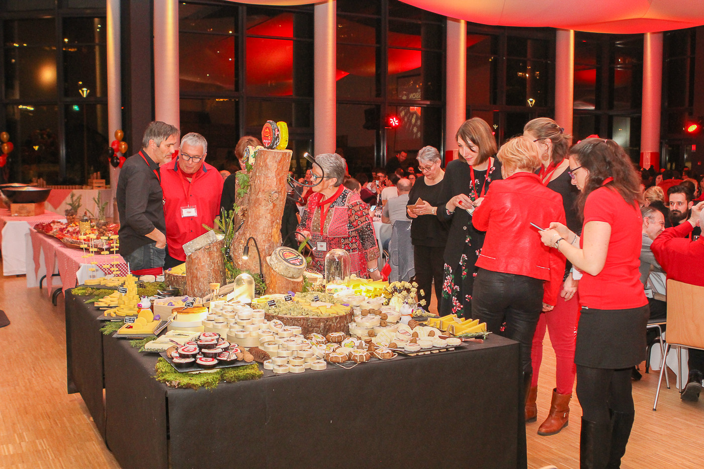Event catering Belgium year-end dinner corporate Brussels evening · INNOV'events