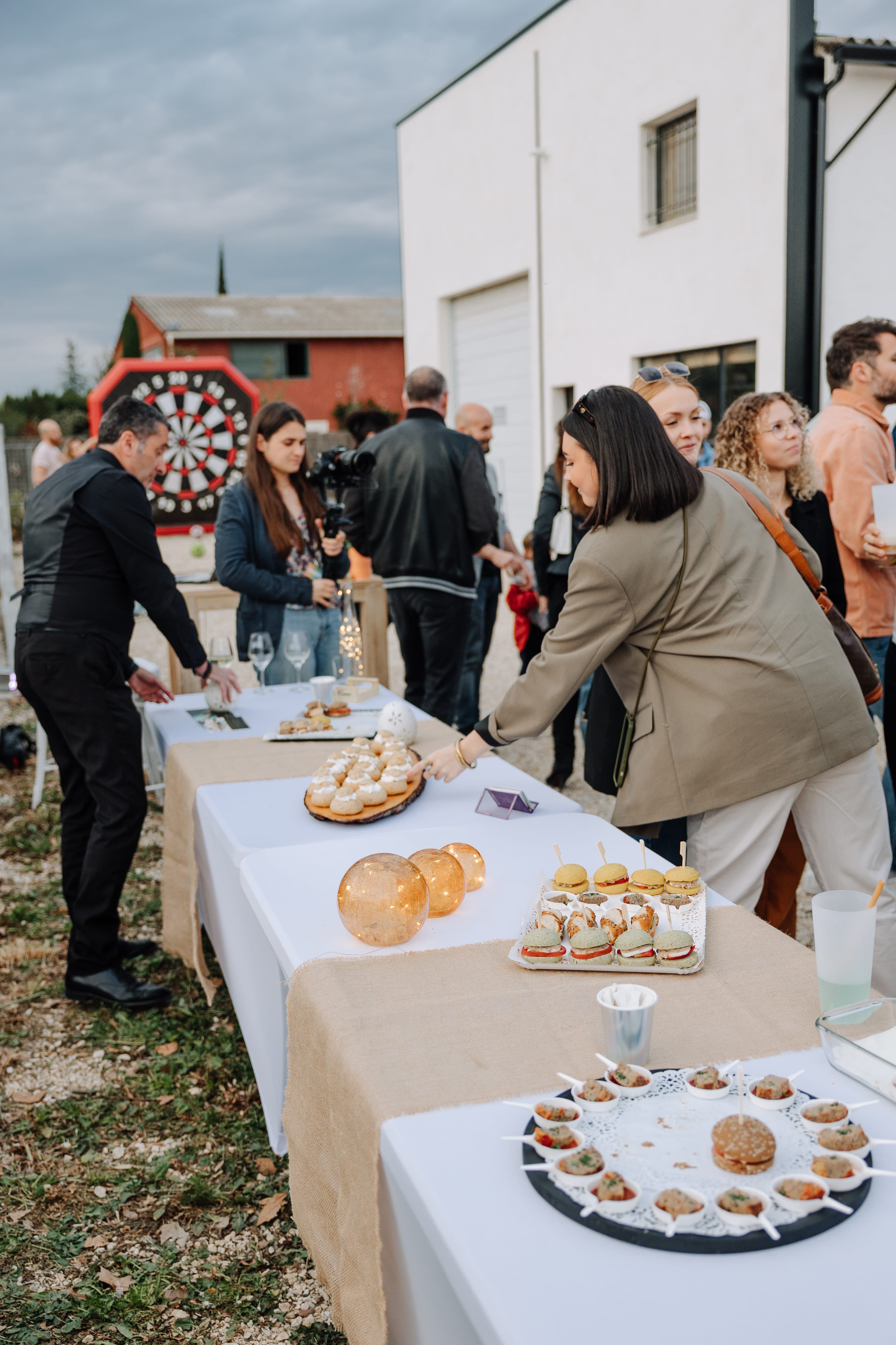 Foodtruck Antwerpen buiten personeelsfeest Park Spoor Noord · INNOV'events