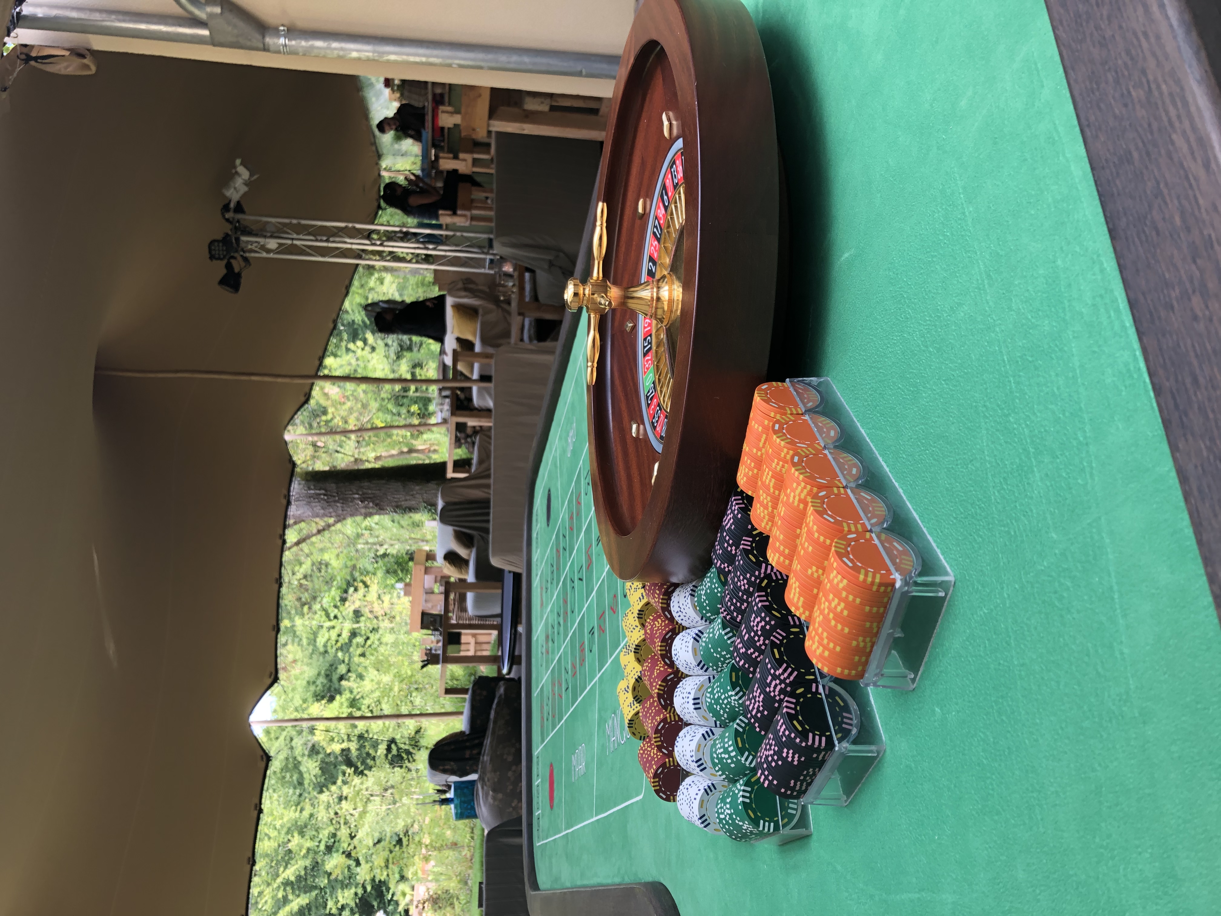 Klassieke casino avond bedrijf Luik roulette tafel croupier · INNOV'events