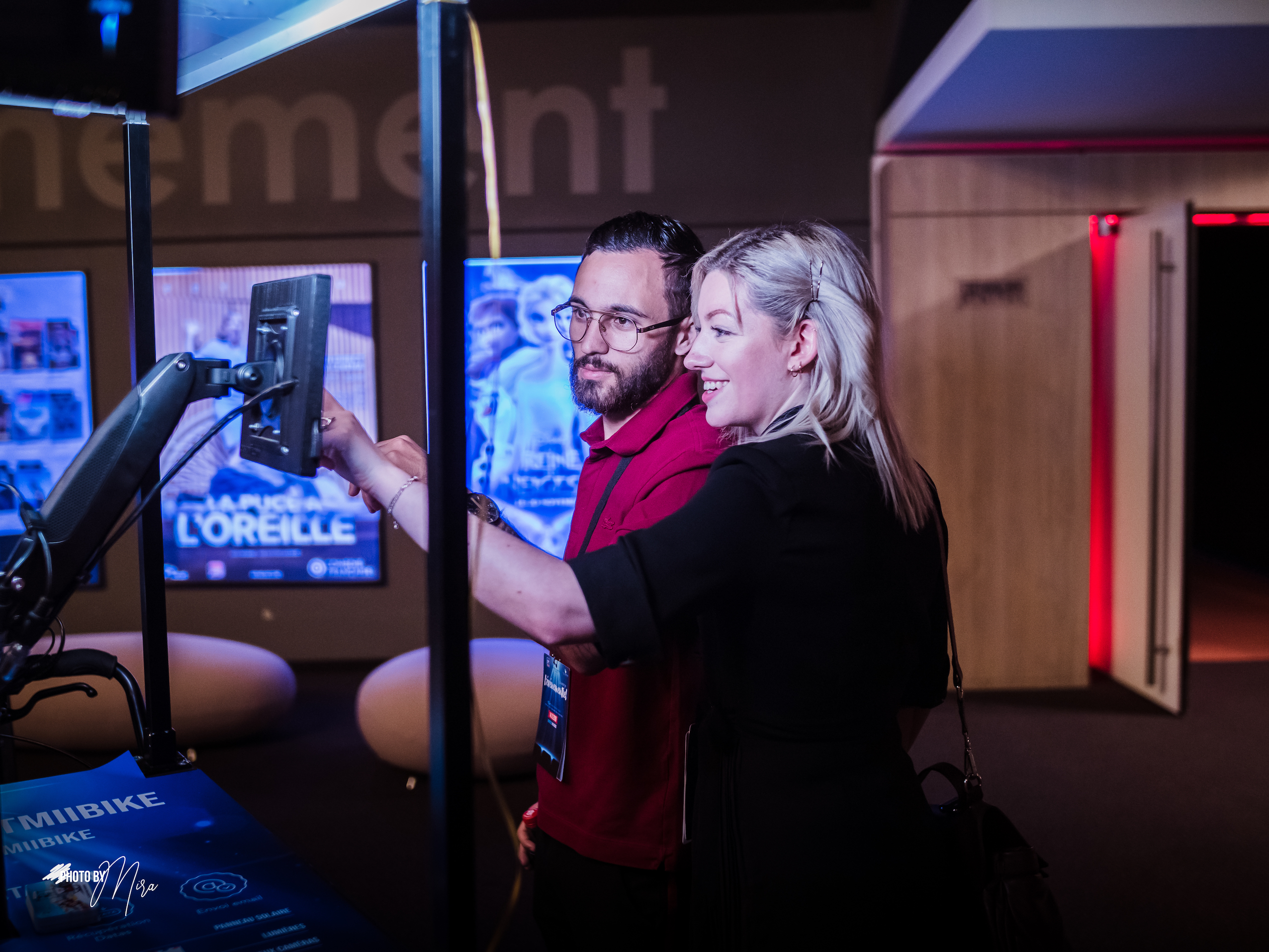 Hosted engagement station Liege Palais des Congrès trade fair · INNOV'events
