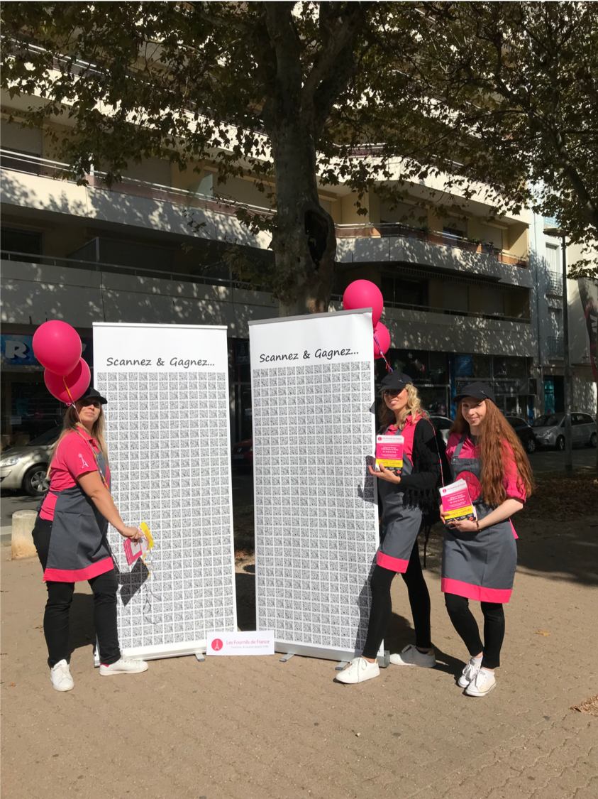 Street marketing Anvers quais MAS dispositif brand activation · INNOV'events