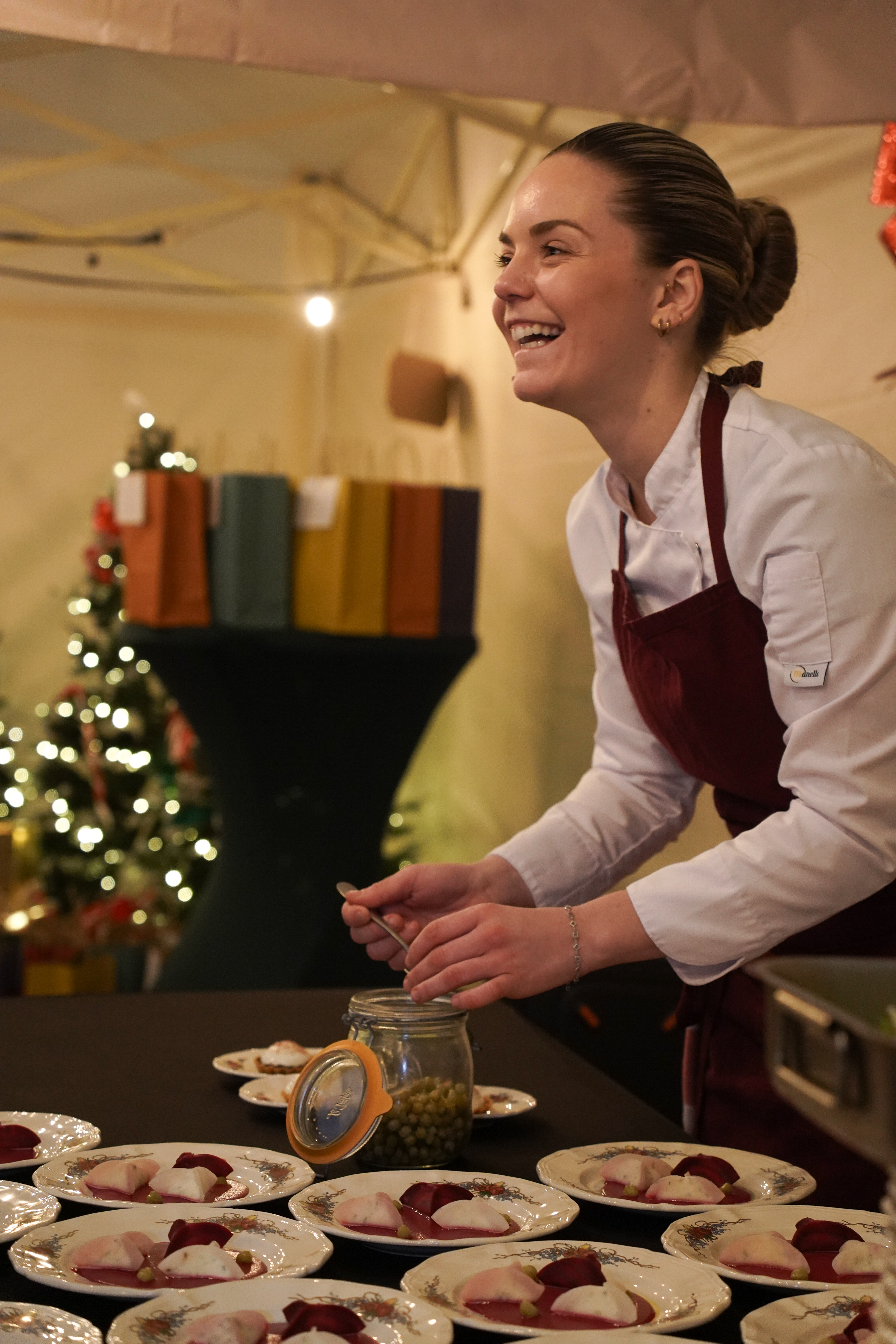 Cocktail déjeunatoire corporate Liège traiteur belge produits locaux · INNOV'events organisation d'événements