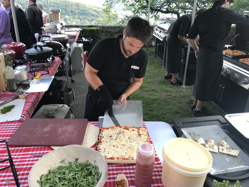 Locatie foodtruck verhuur Luik Parc de la Boverie buiten groen · INNOV'events