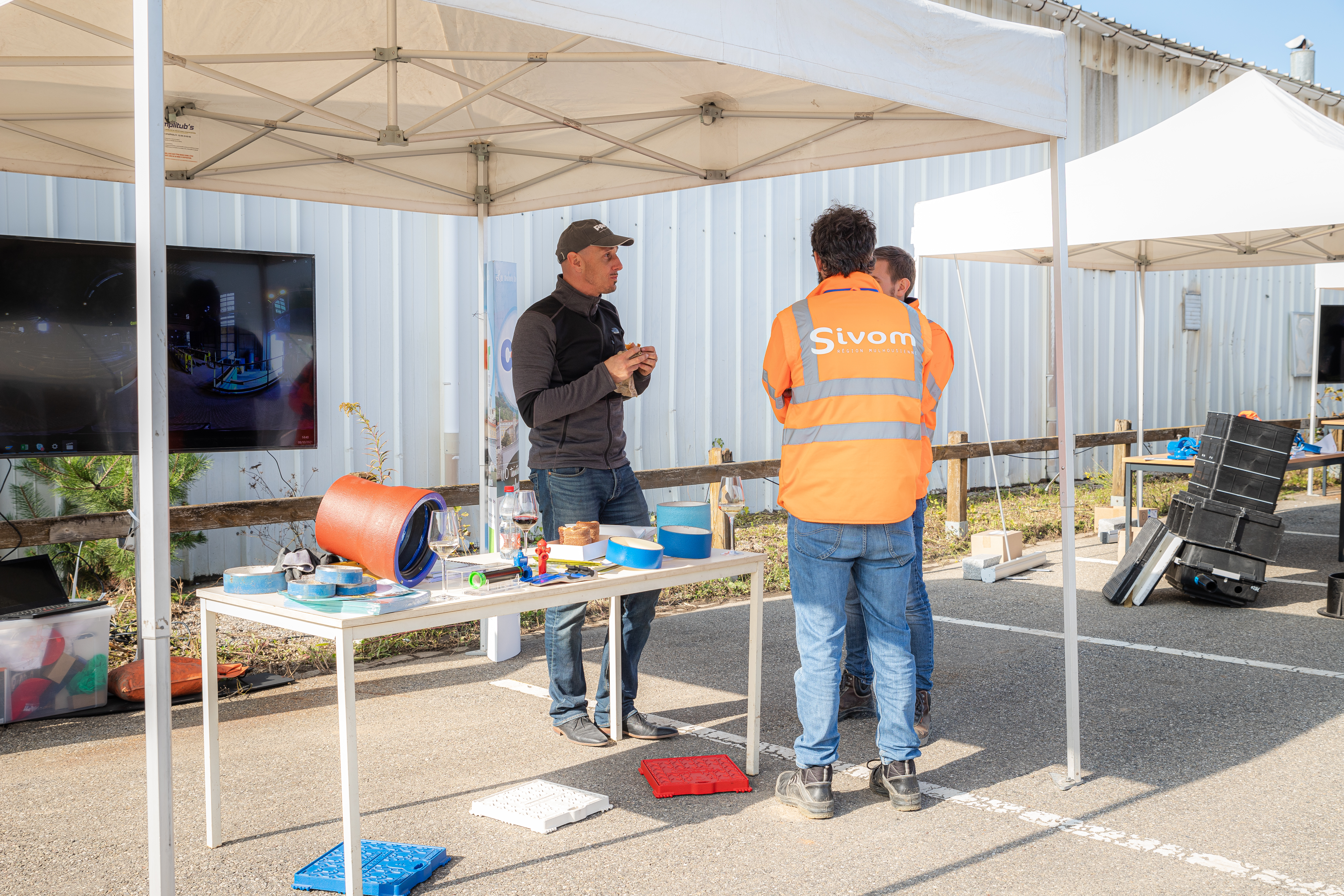 Foodtruck animatie Luik buitenlocatie Open Bedrijvendag · INNOV'events