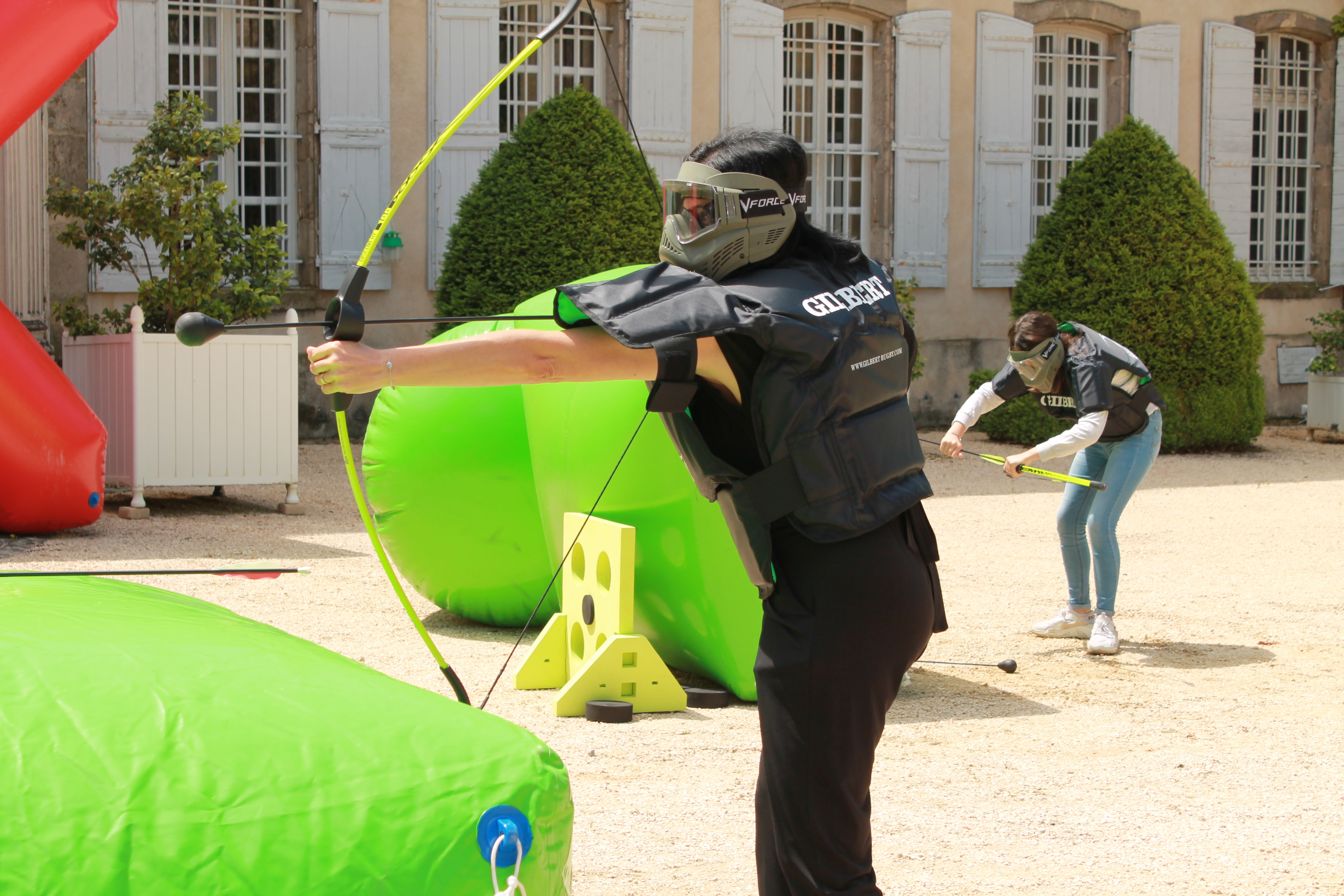 Teamcompetitie boogschieten bedrijven Brussel klassement · INNOV'events