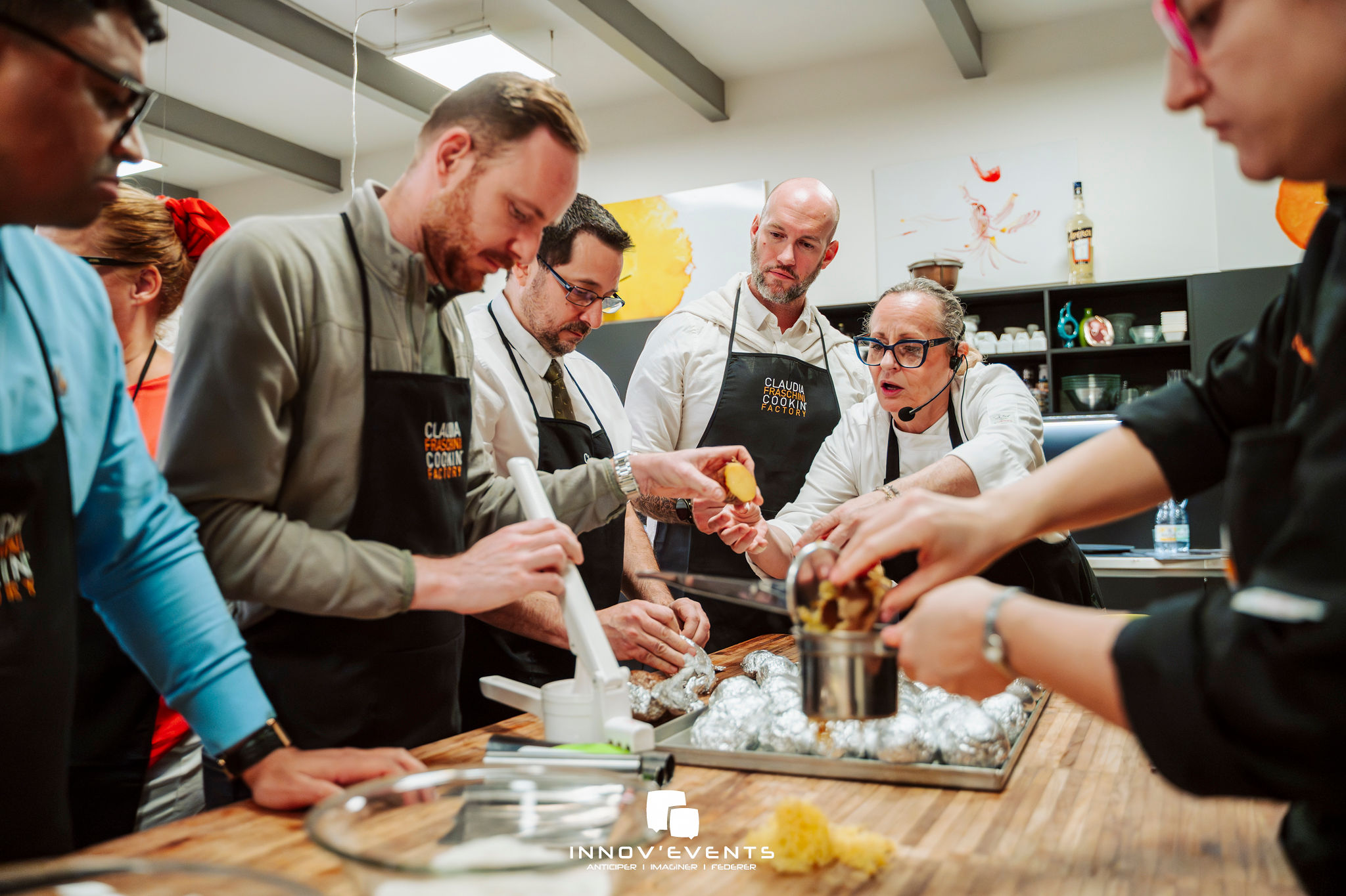 MasterChef kookworkshop Antwerpen teams competitie professionele keuken · INNOV'events