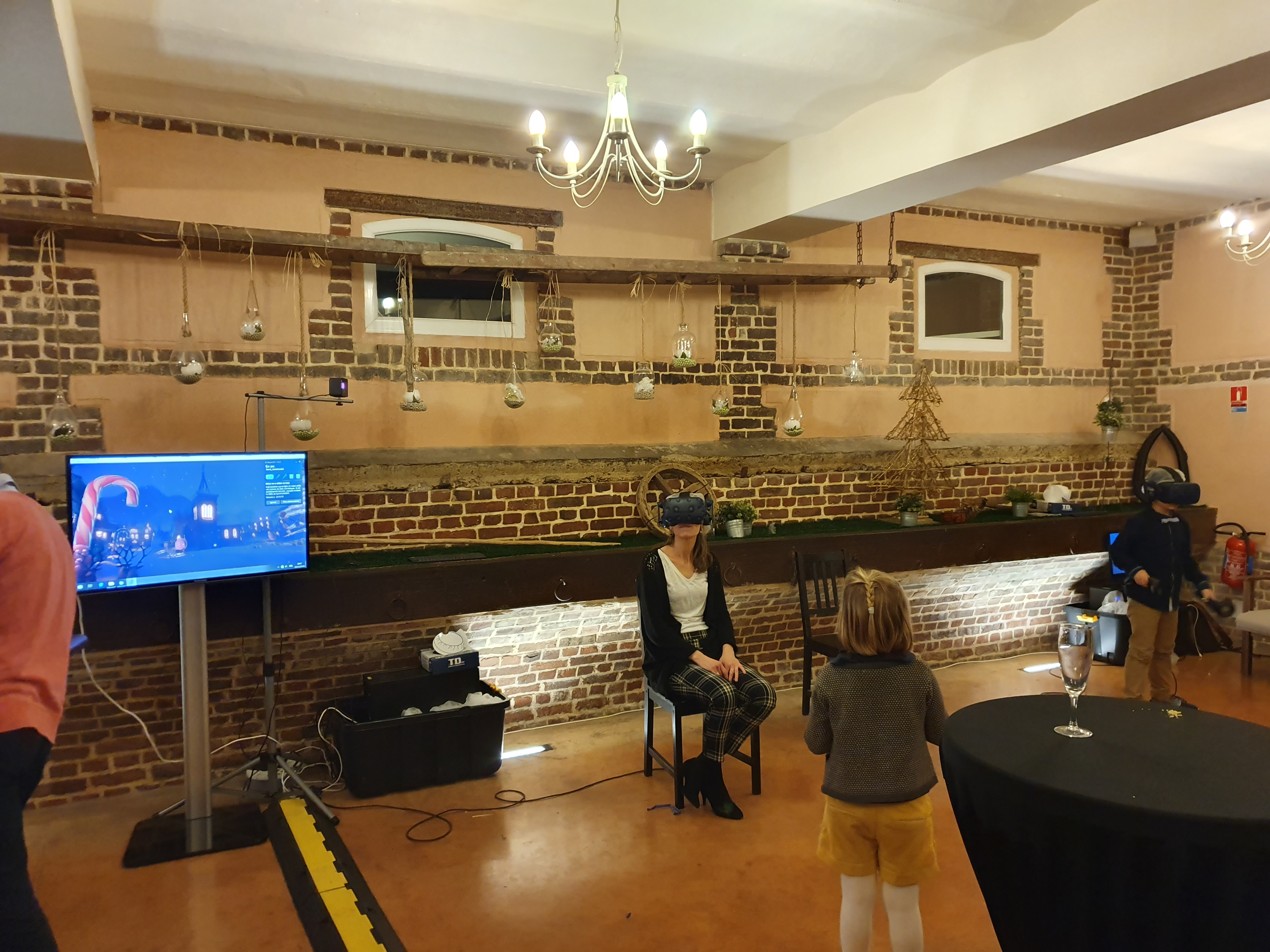 Simulateur de vol entreprise Liège soirée remise trophée équipes · INNOV'events
