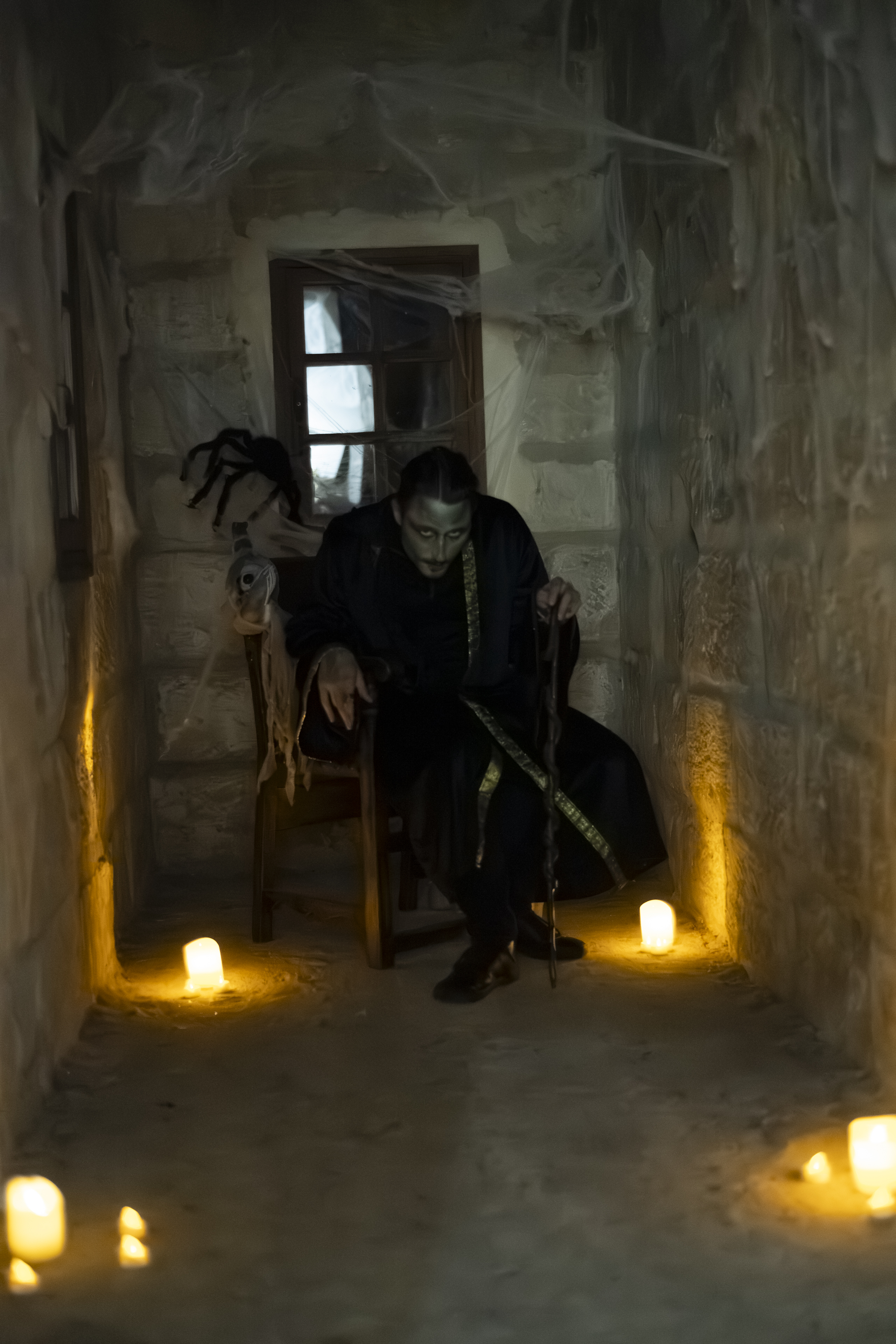 Corporate Halloween event Brussels · escape-room challenge in a historic Brussels cellar · INNOV'events