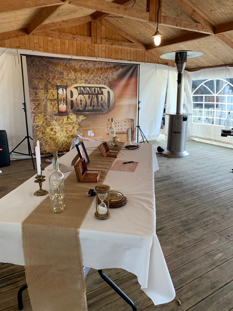 Teambuilding escape game Luik outdoor Outremeuse kwartier deelnemers opdrachten · INNOV'events