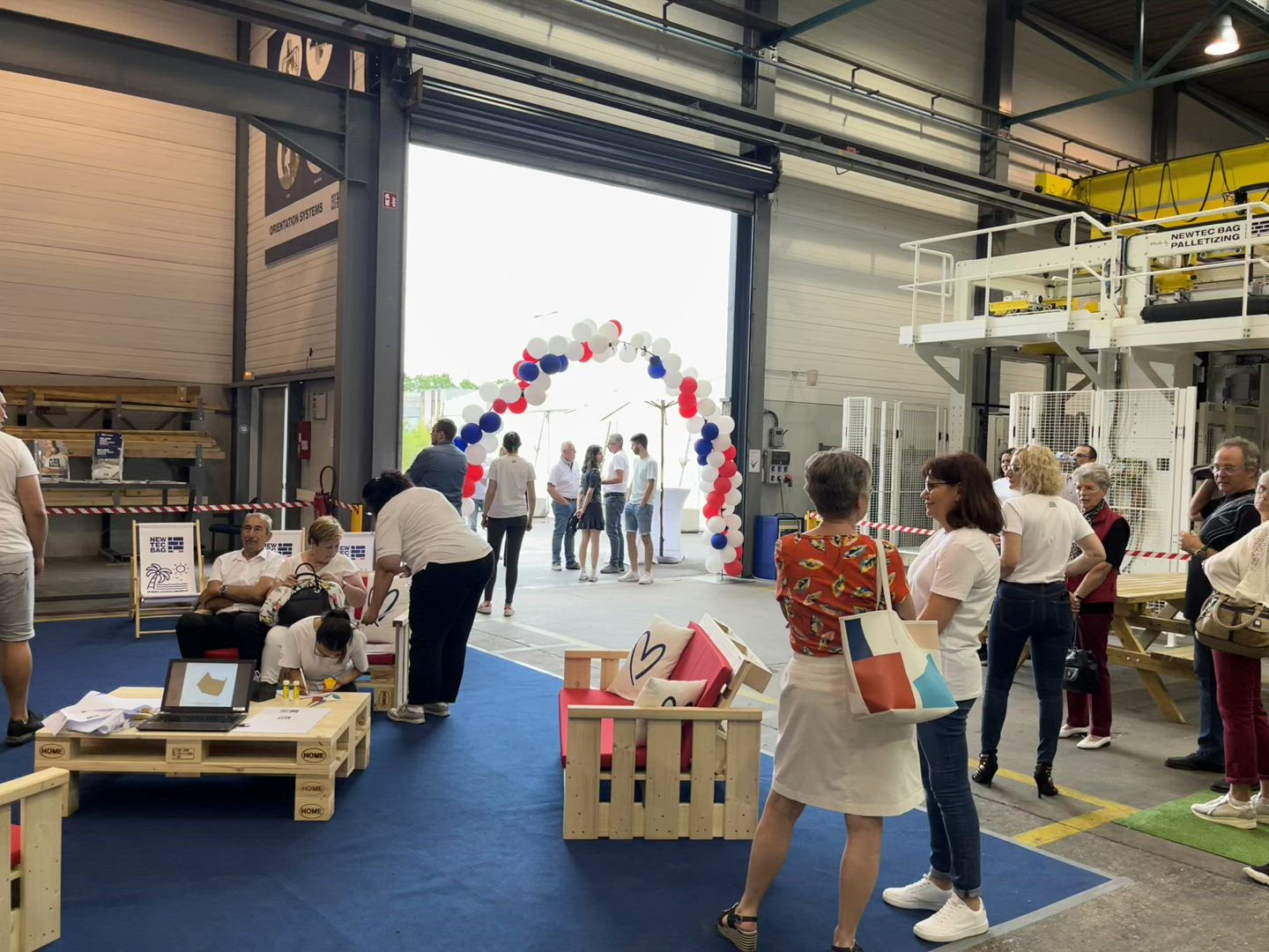 Jeux géants Anvers extérieur port événement entreprise printemps · INNOV'events