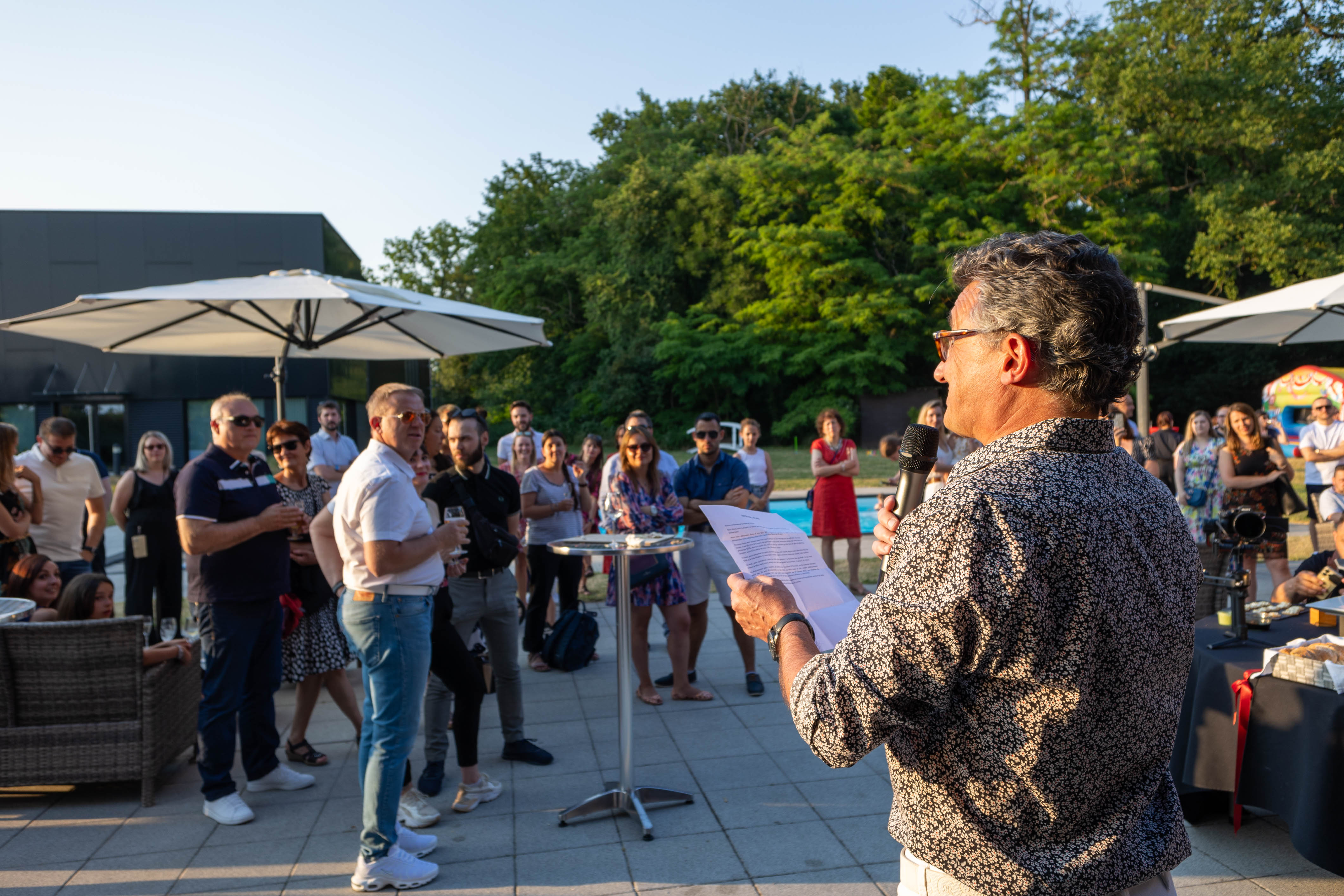 Farewell party Liege Outremeuse district outdoor terrace · INNOV'events organisation d'événements