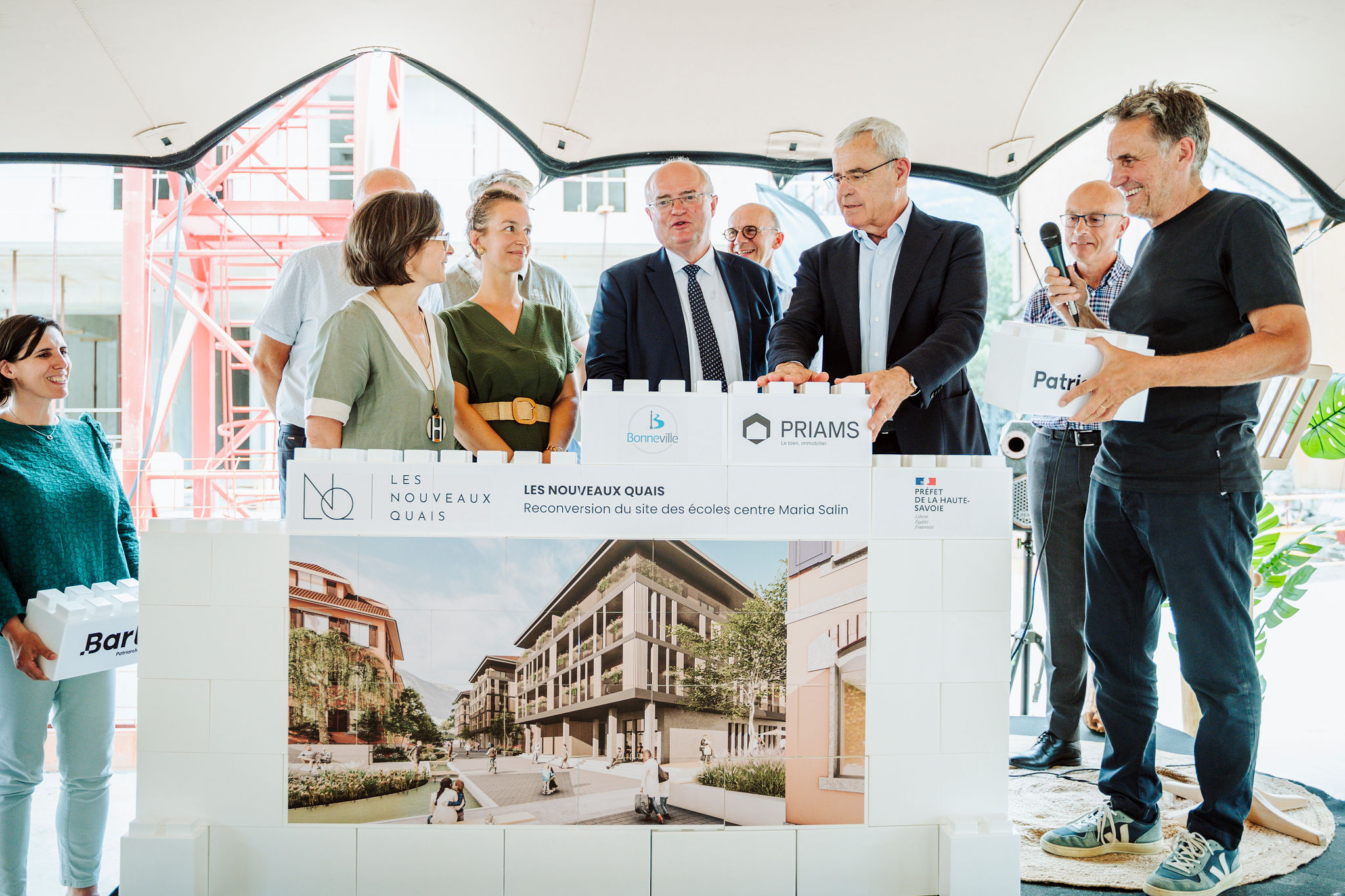 Stakeholdersreceptie inauguratie België cocktail netwerk · INNOV'events