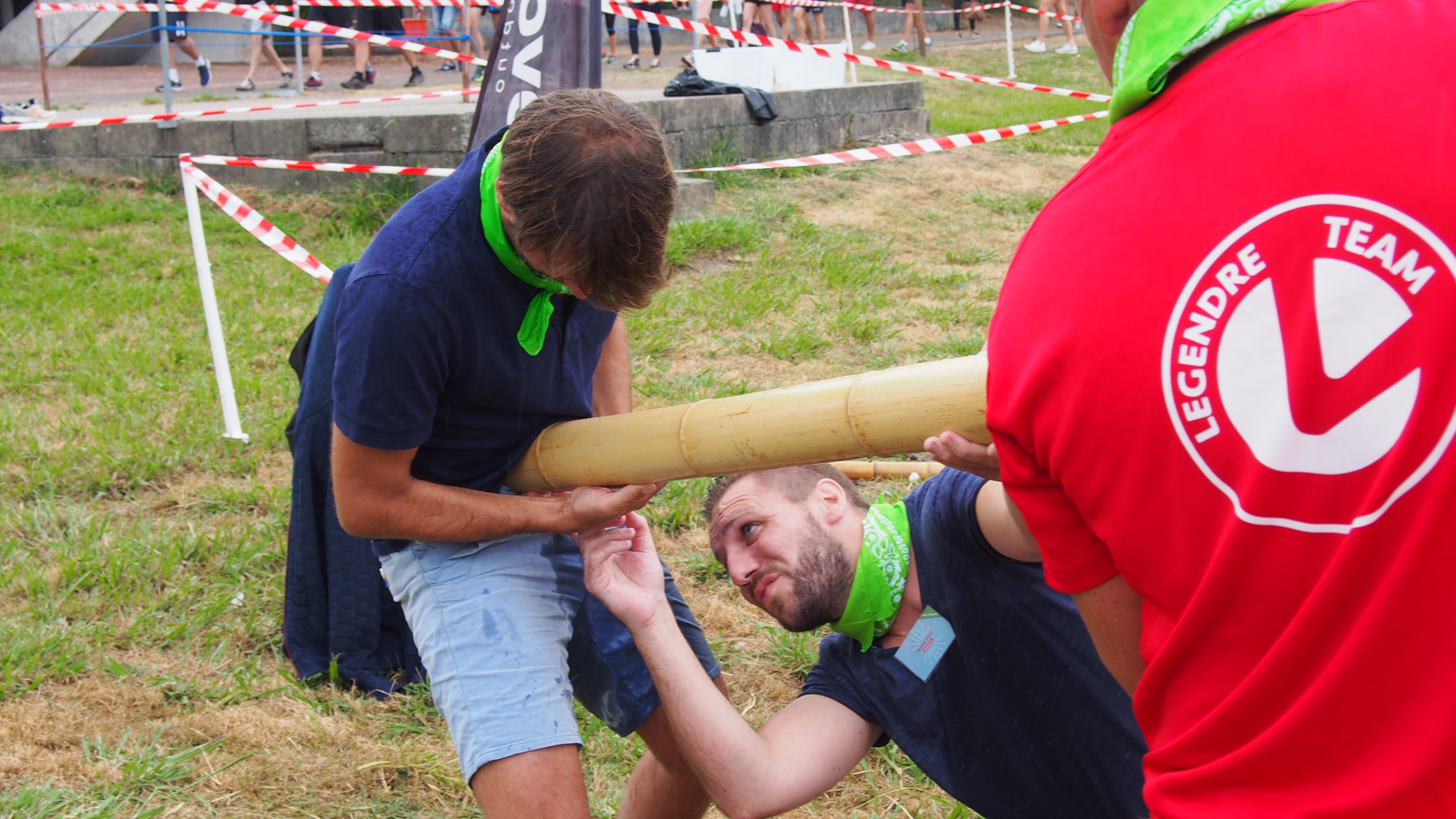 Animation challenge record du monde Liège hall couvert participants · INNOV'events