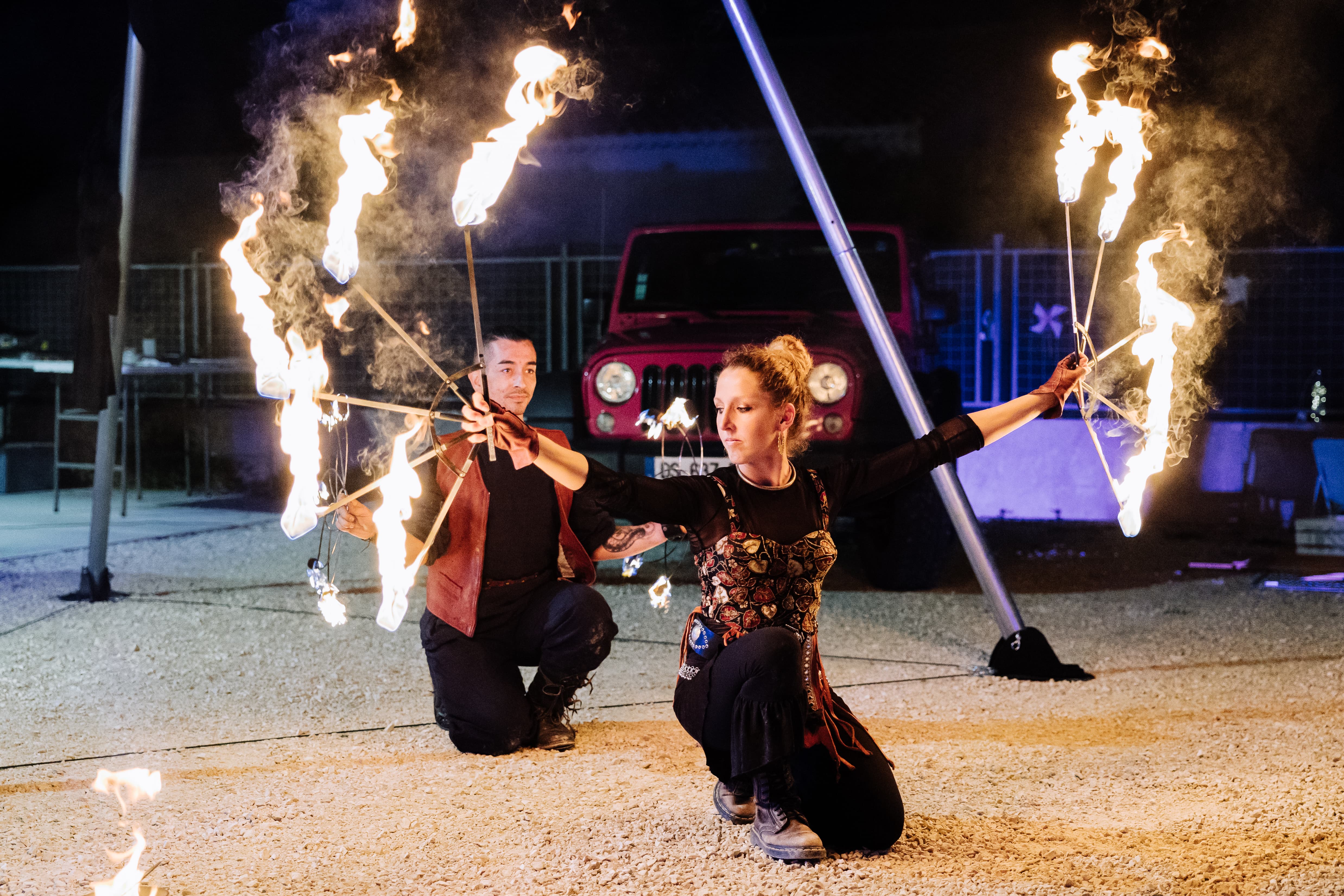 Full evening corporate entertainment show Belgium gala dinner live performance · INNOV'events