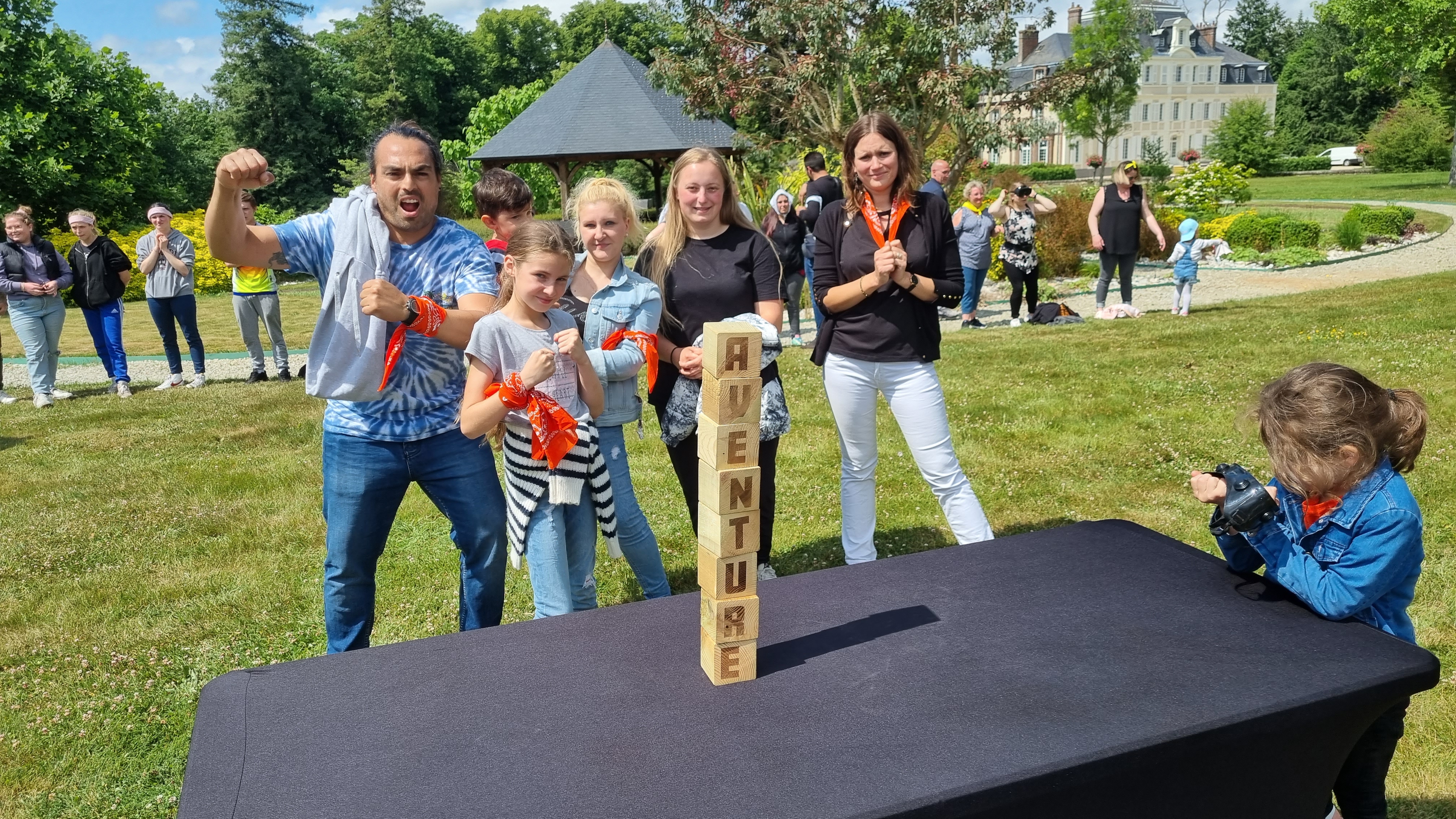 Stadsparcours reuzenspellen challenge Brussel Grote Markt · INNOV'events