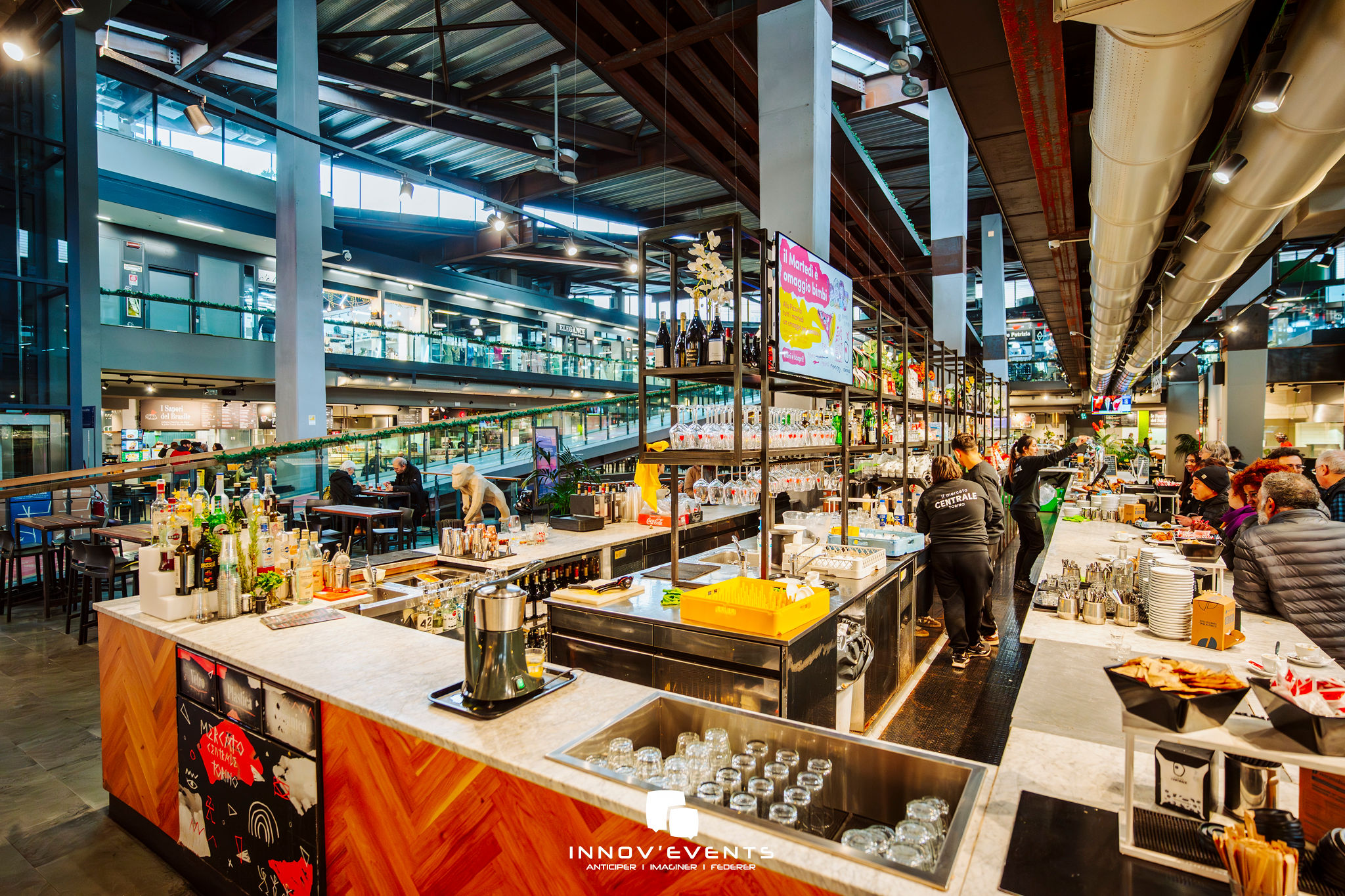 Workshop lunch catering Belgium corporate seminar Liege · INNOV'events
