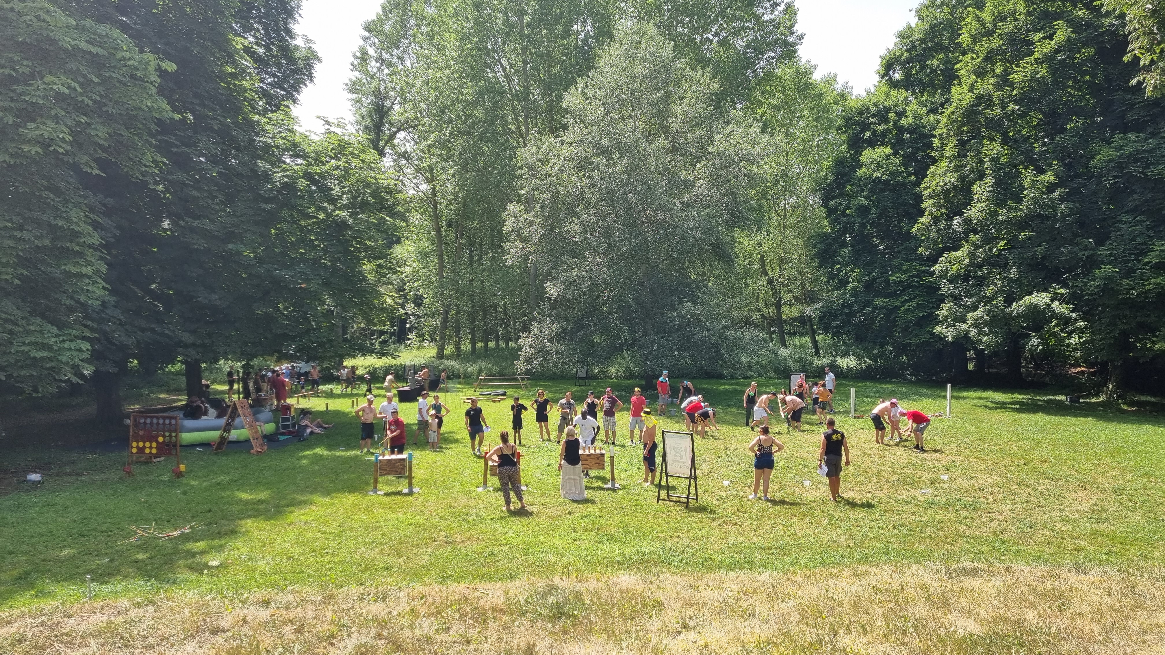 Jeux géants grand groupe jeux géants Anvers olympiade port équipes · INNOV'events