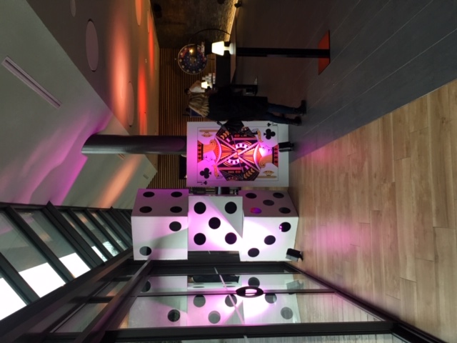 Locatie evenement casino avond Antwerpen industriële zaal Eilandje · INNOV'events