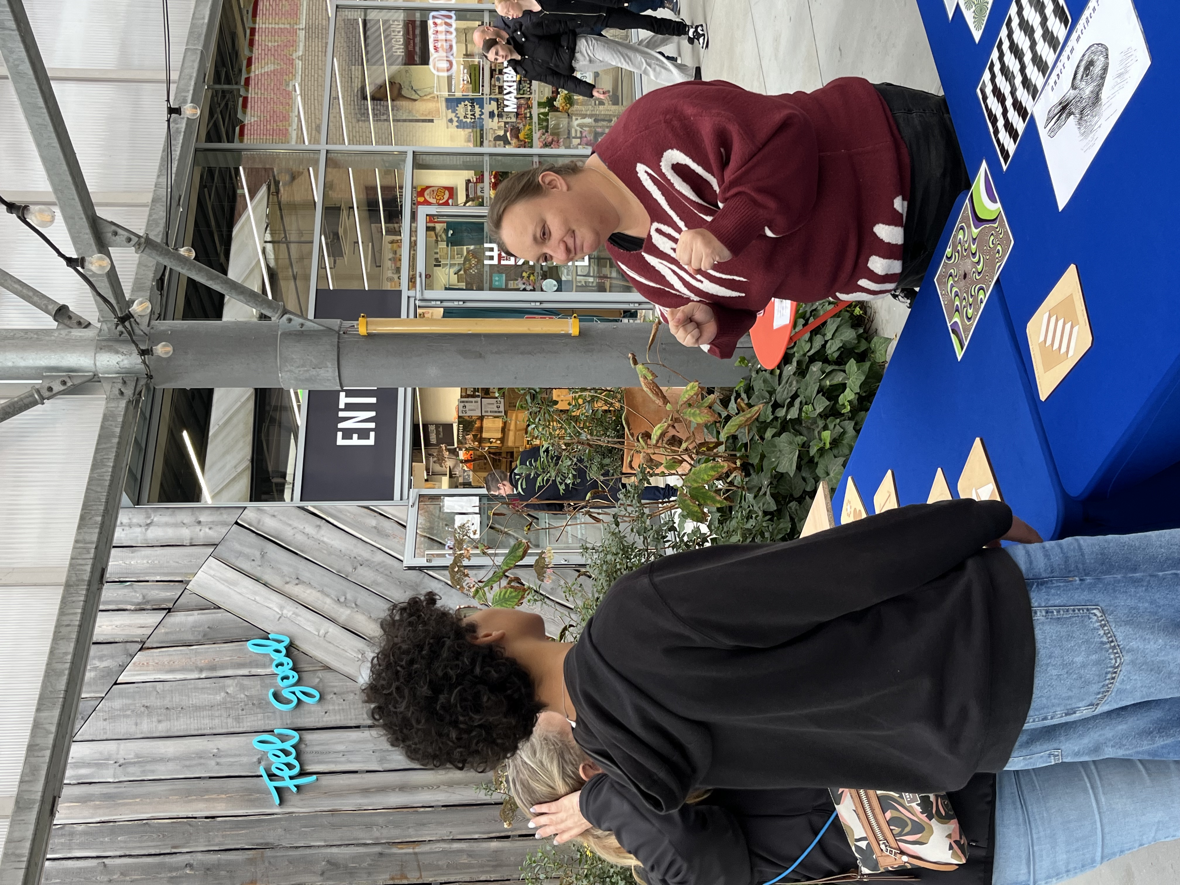 Event booth entertainment Belgium team challenge station Tour & Taxis · INNOV'events