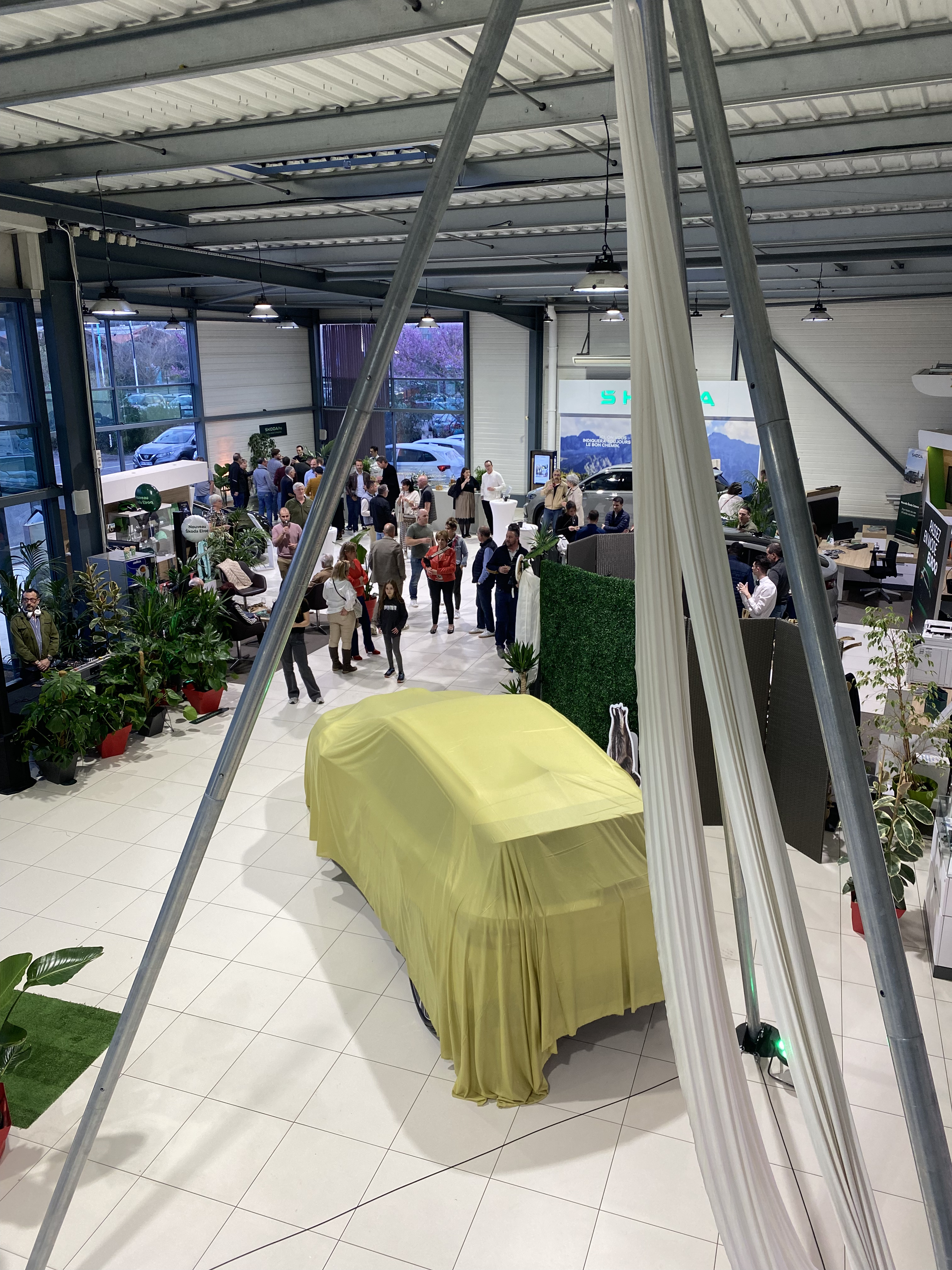 Event venue product launch Liege riverside industrial hall Meuse view · INNOV'events