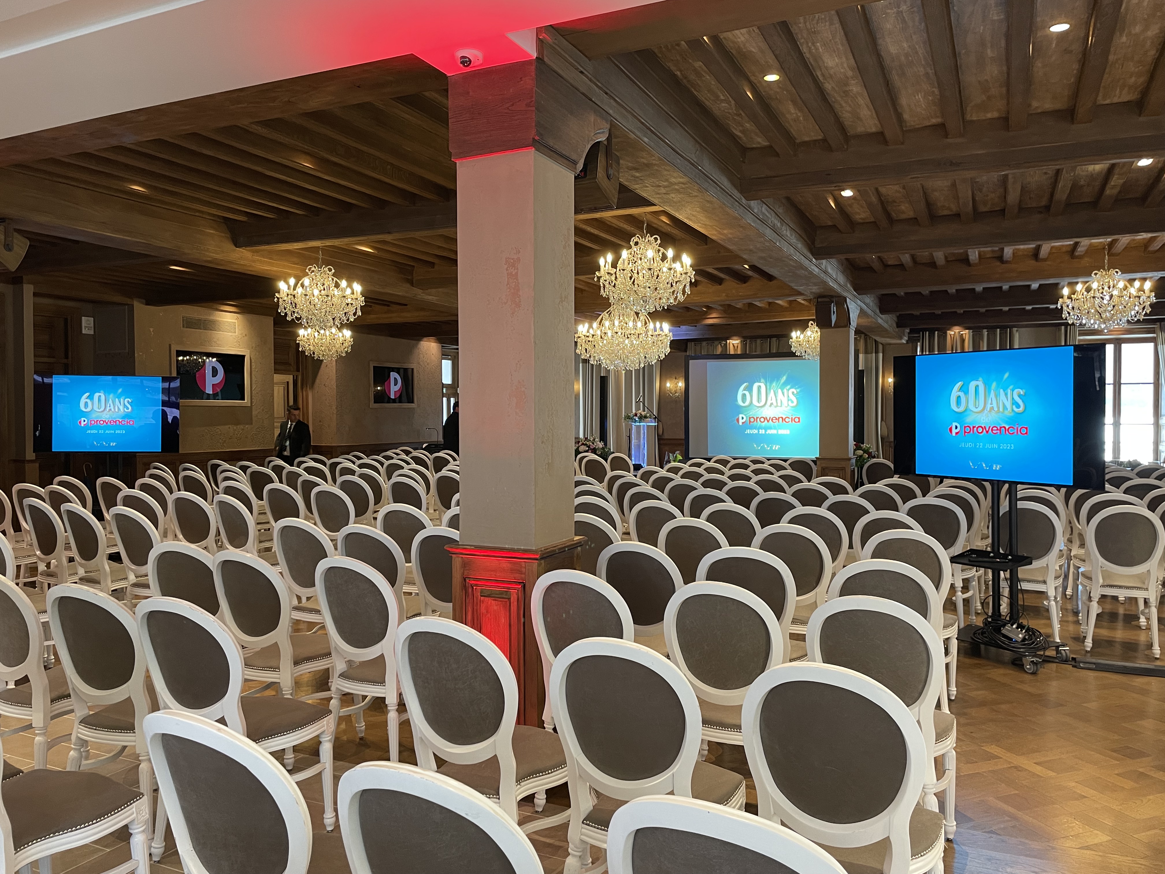 Assemblée générale entreprise Anvers dîner de clôture salle historique · INNOV'events