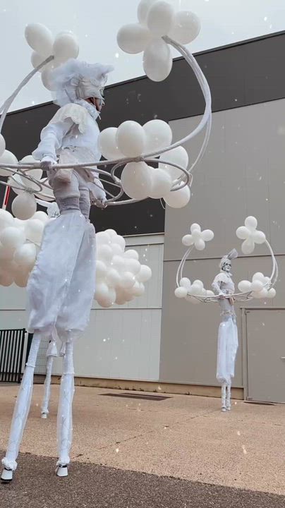 Mime artiest animatie stilte expressie bedrijfsavond Brussel · INNOV'events