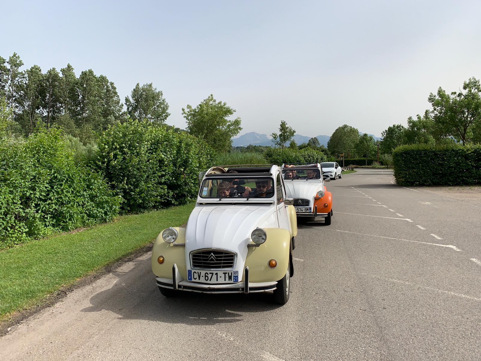 Locatie bedrijfsevenement 2CV rally Antwerpen zicht op de Schelde · INNOV'events