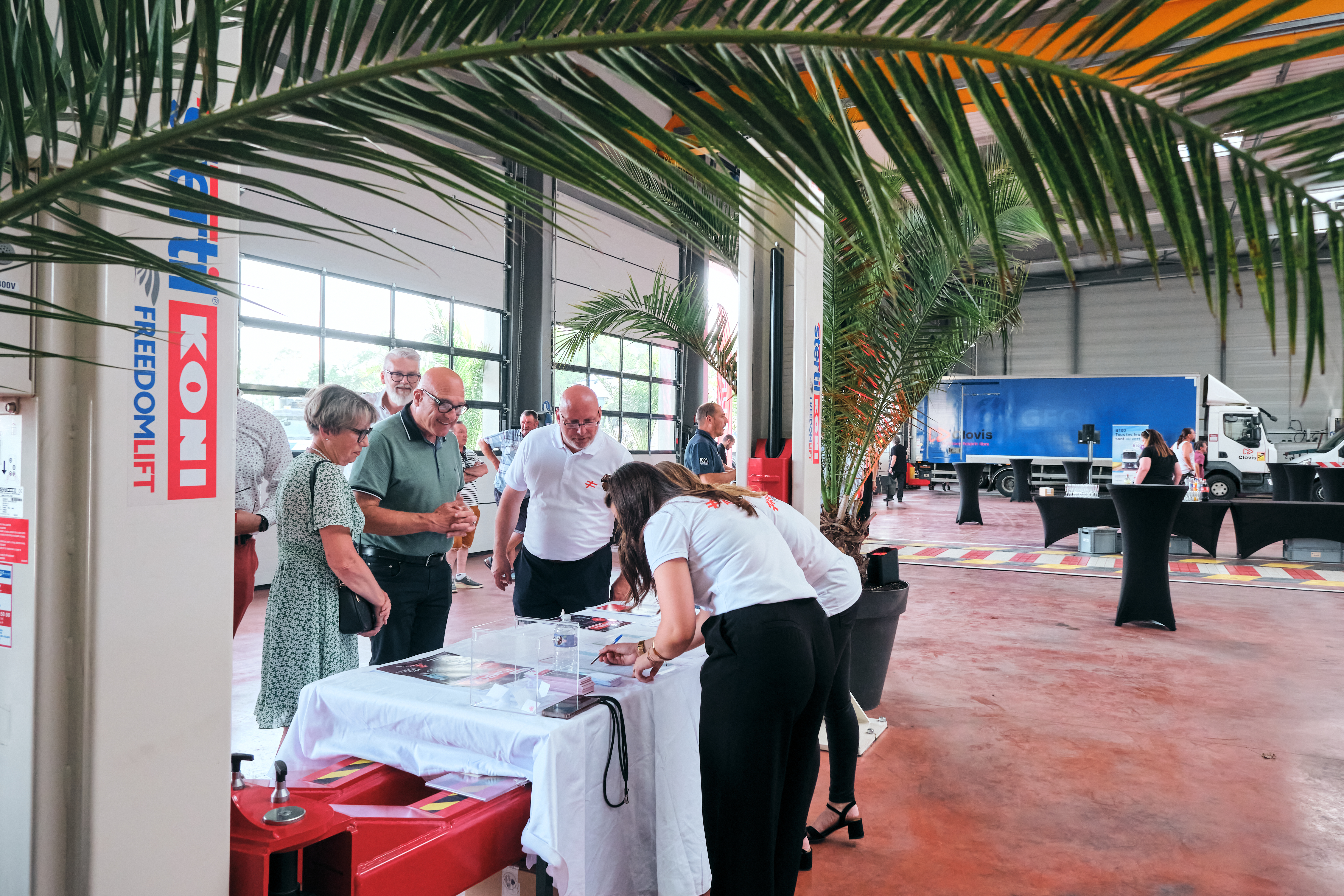 Meerdaagse roadshow event België drie steden presentatiezaal · INNOV'events