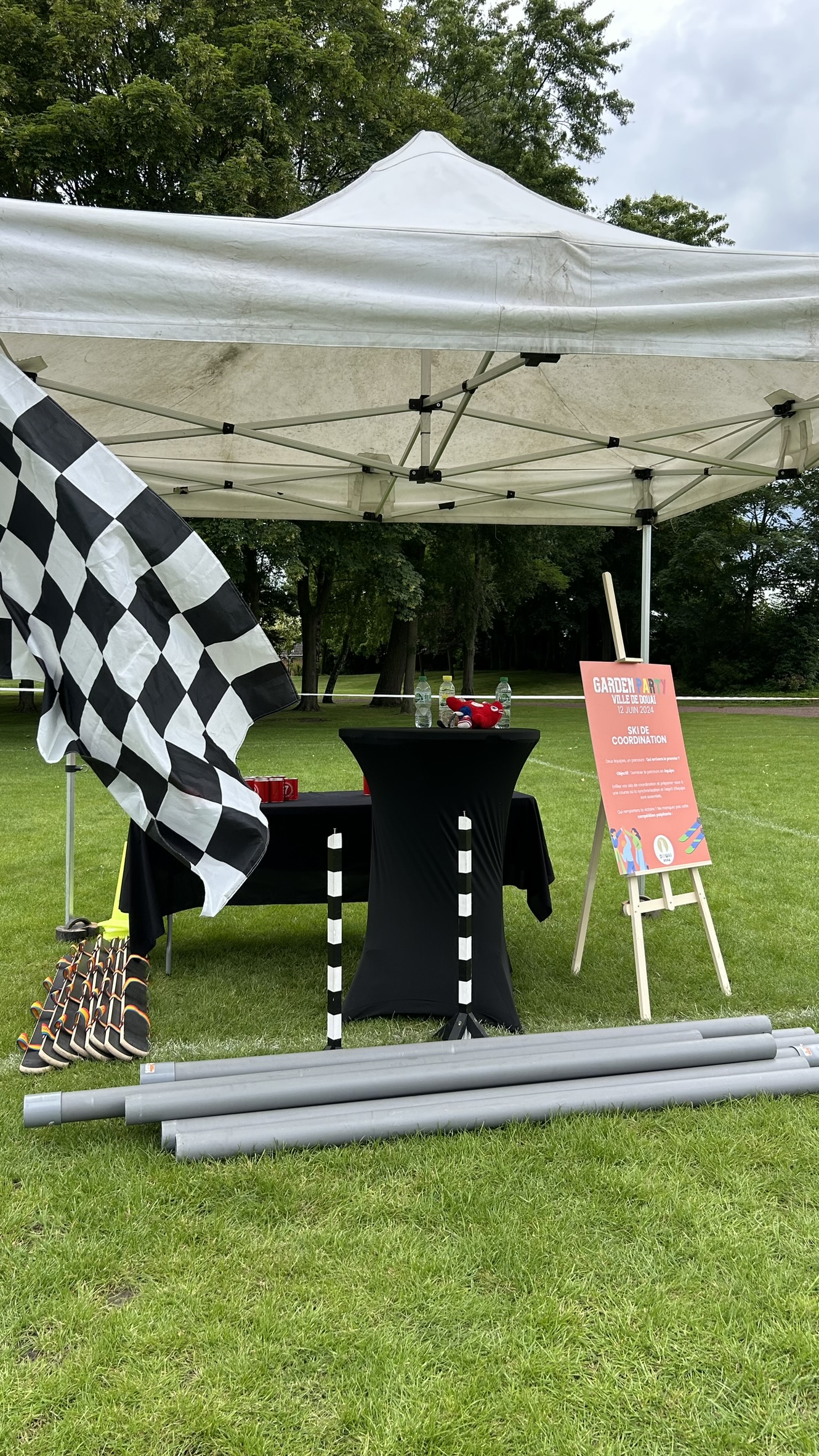 Racecircuit ervaring bedrijven Brussel walking dinner paddock avond branding · INNOV'events