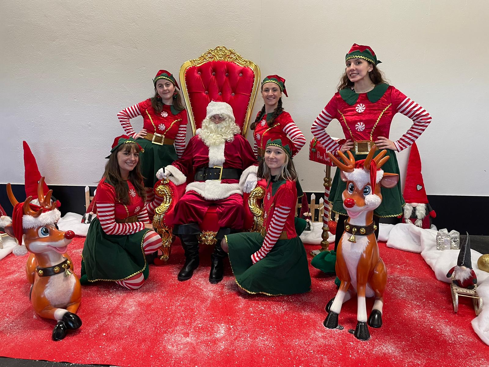 Kermisanimatie Luik buiten wintermarkt bedrijfsevenement · INNOV'events