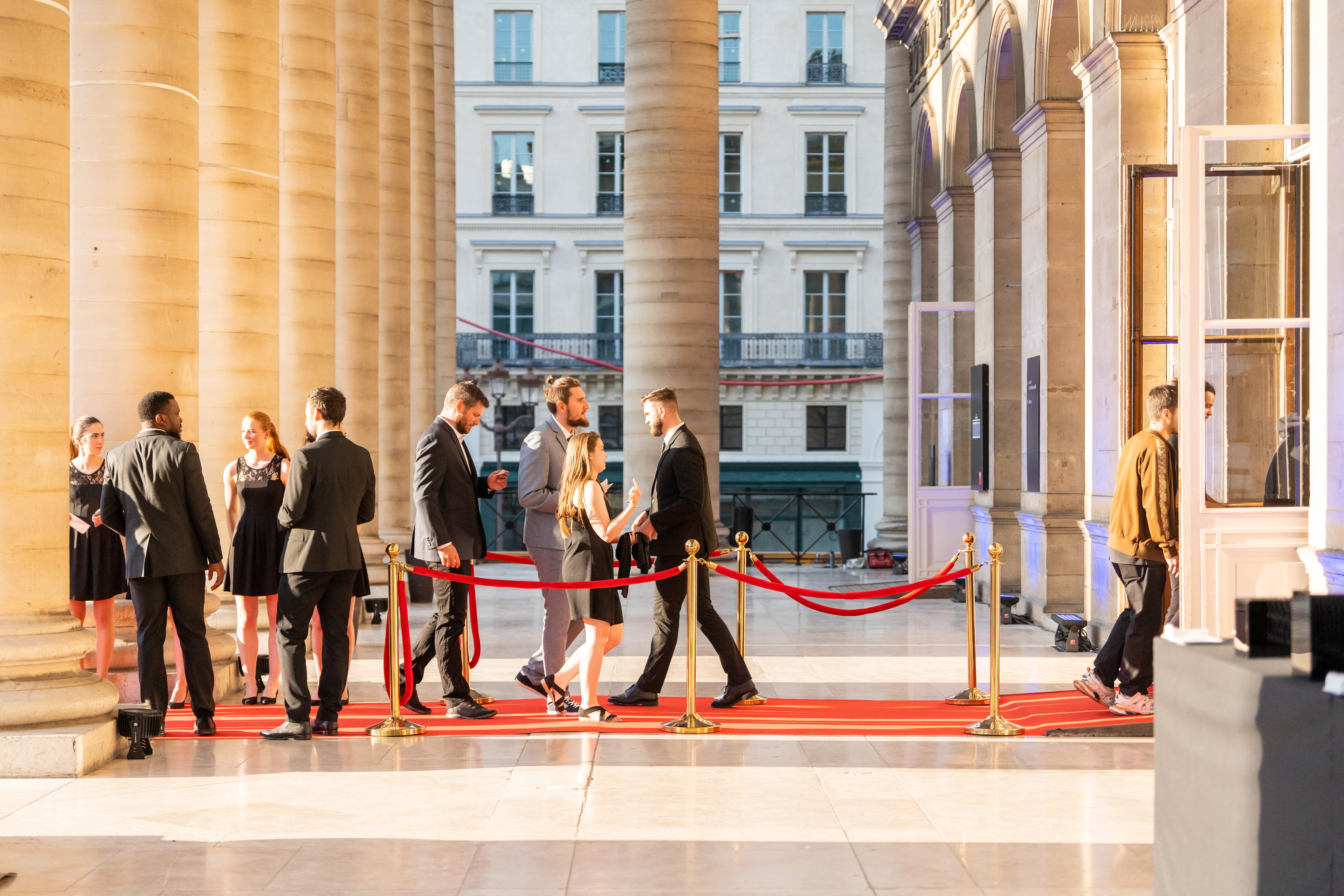 Contrôle d'accès événement entreprise Liège badge filtrage VIP · INNOV'events