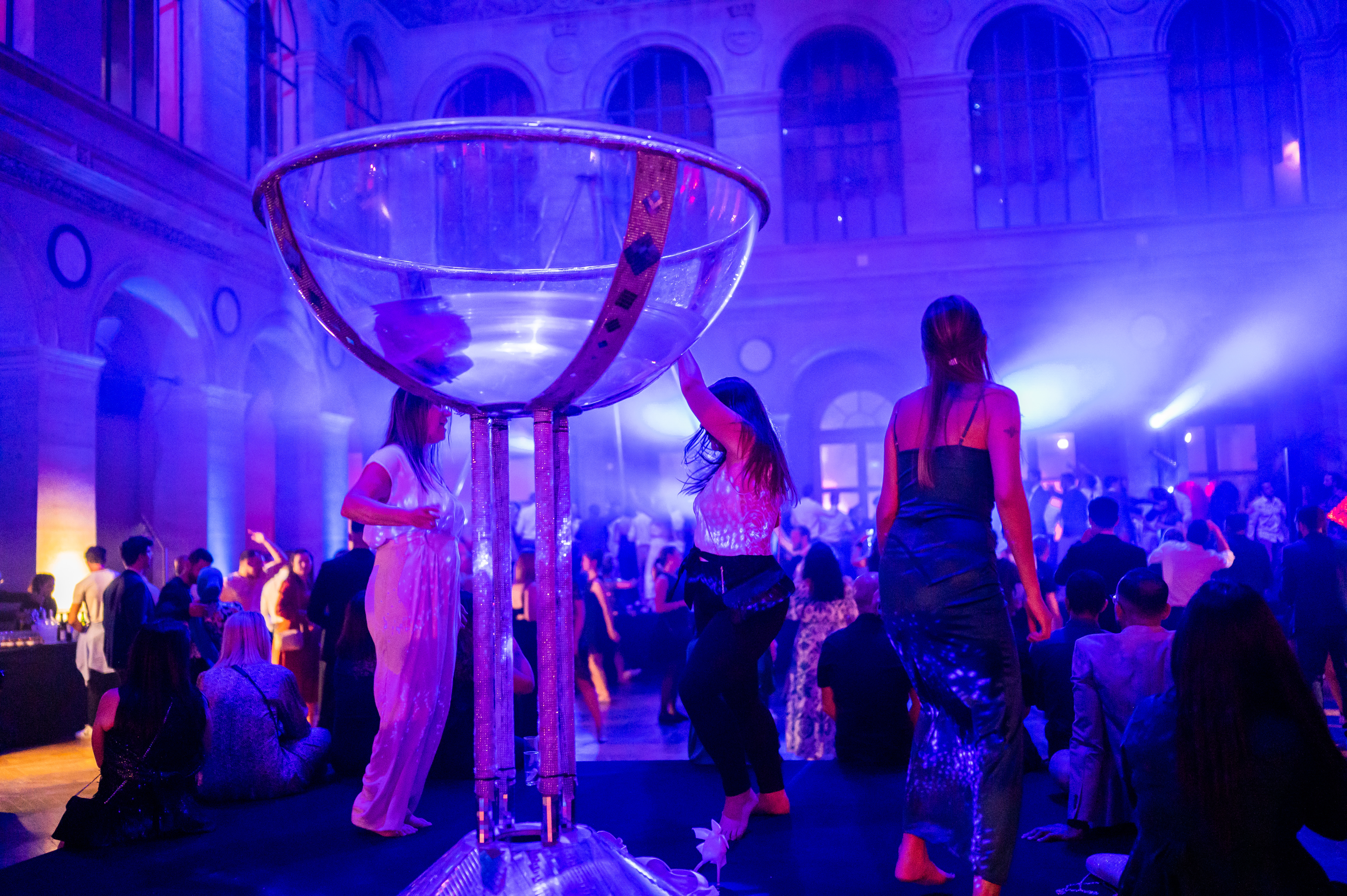 Cocktail Luik terrasse Musée de la Boverie soirée entreprise · INNOV'events