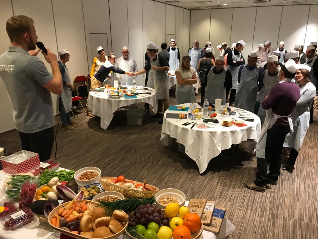 Soirée dînatoire moléculaire cuisine moléculaire Bruxelles · INNOV'events
