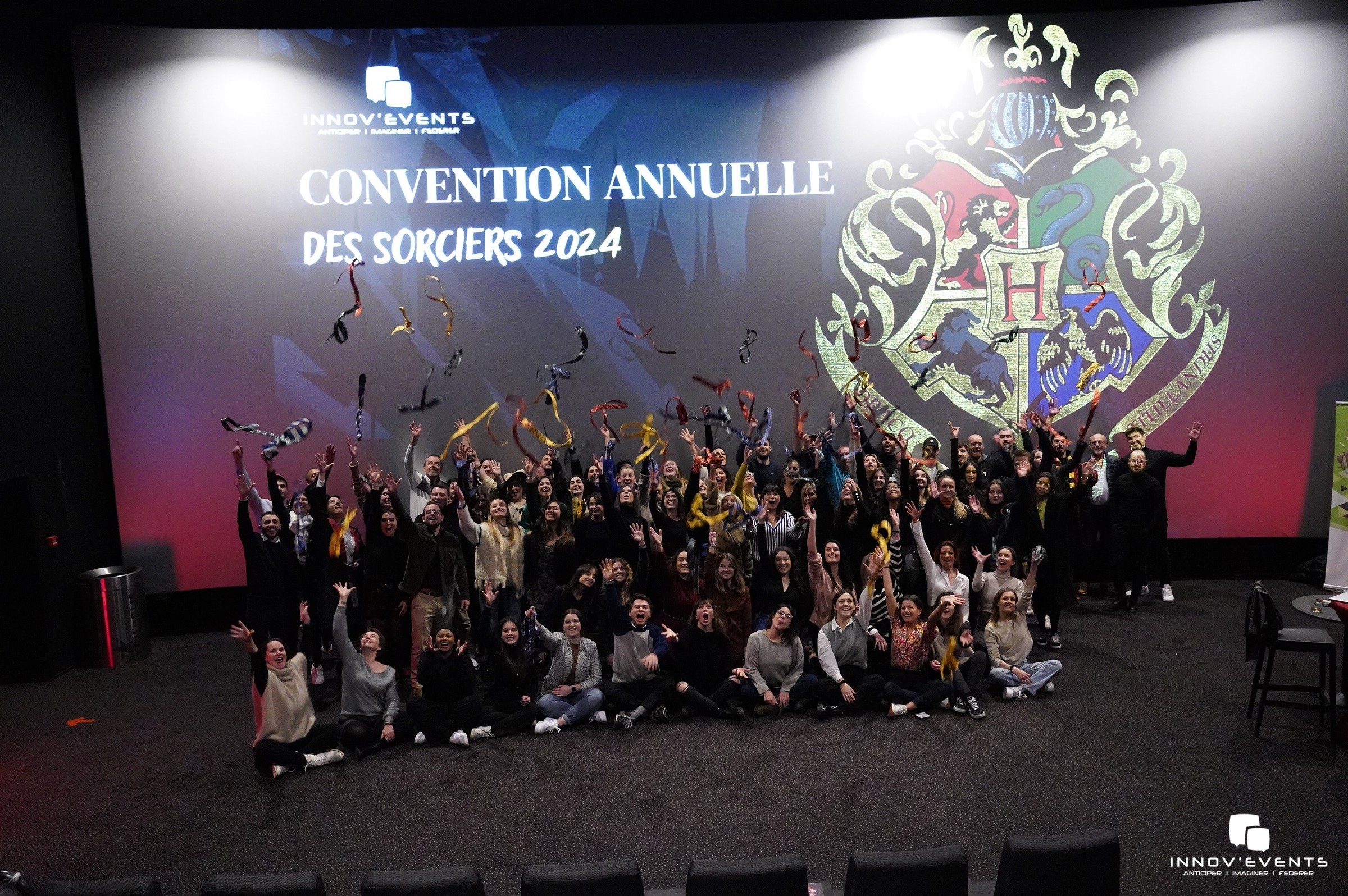 Corporate convention Belgium networking session Brussels Expo plenary · INNOV'events