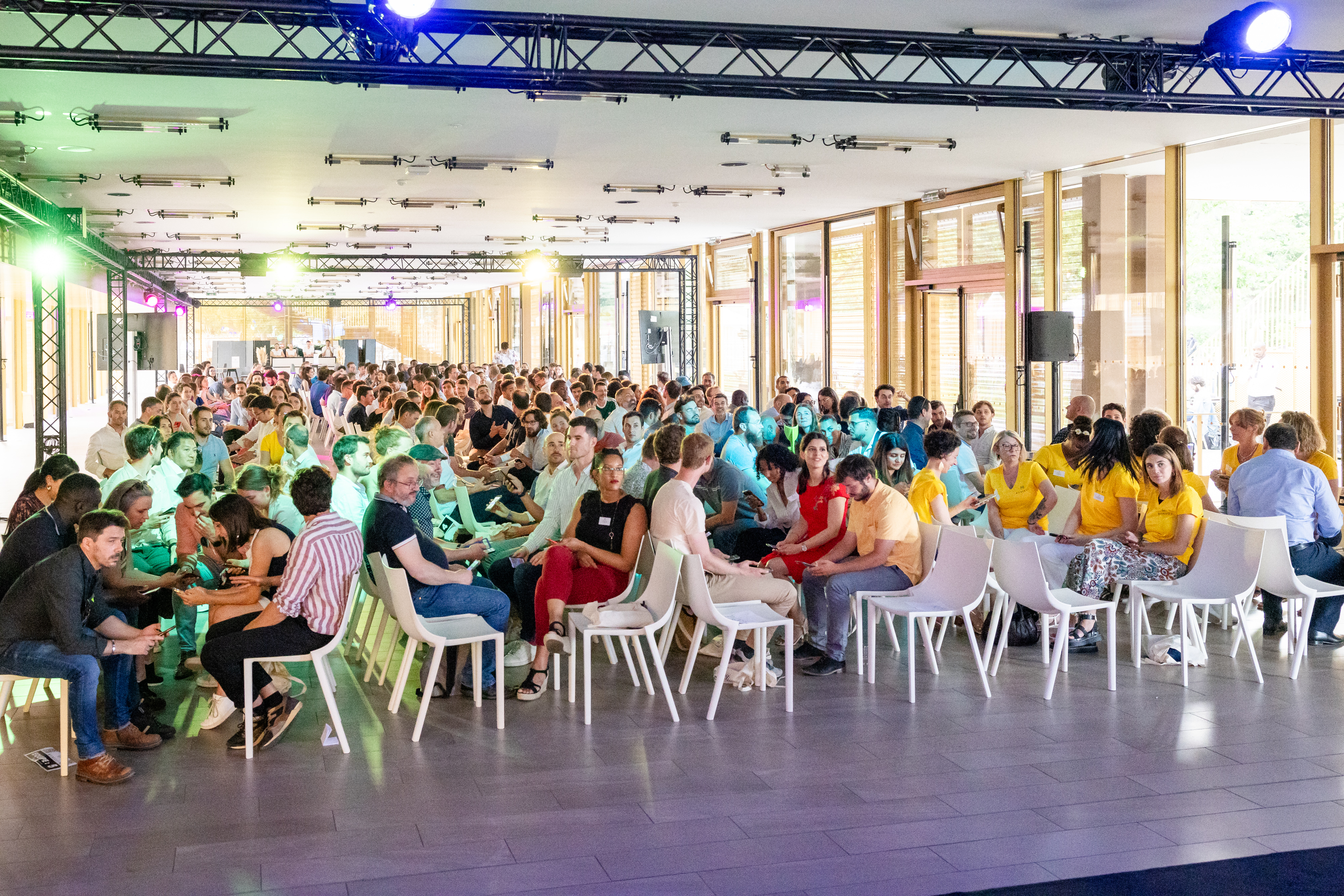 Event venue national roadshow Brussels view Grand-Place district · INNOV'events