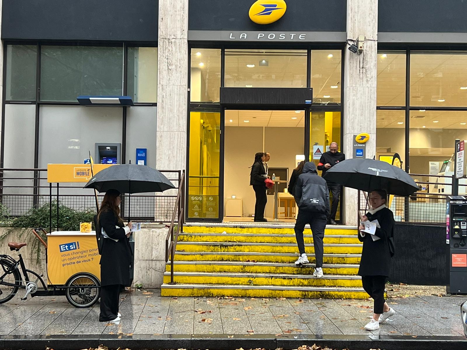 Street Marketing Brussels European Quarter brand activation outdoor · INNOV'events
