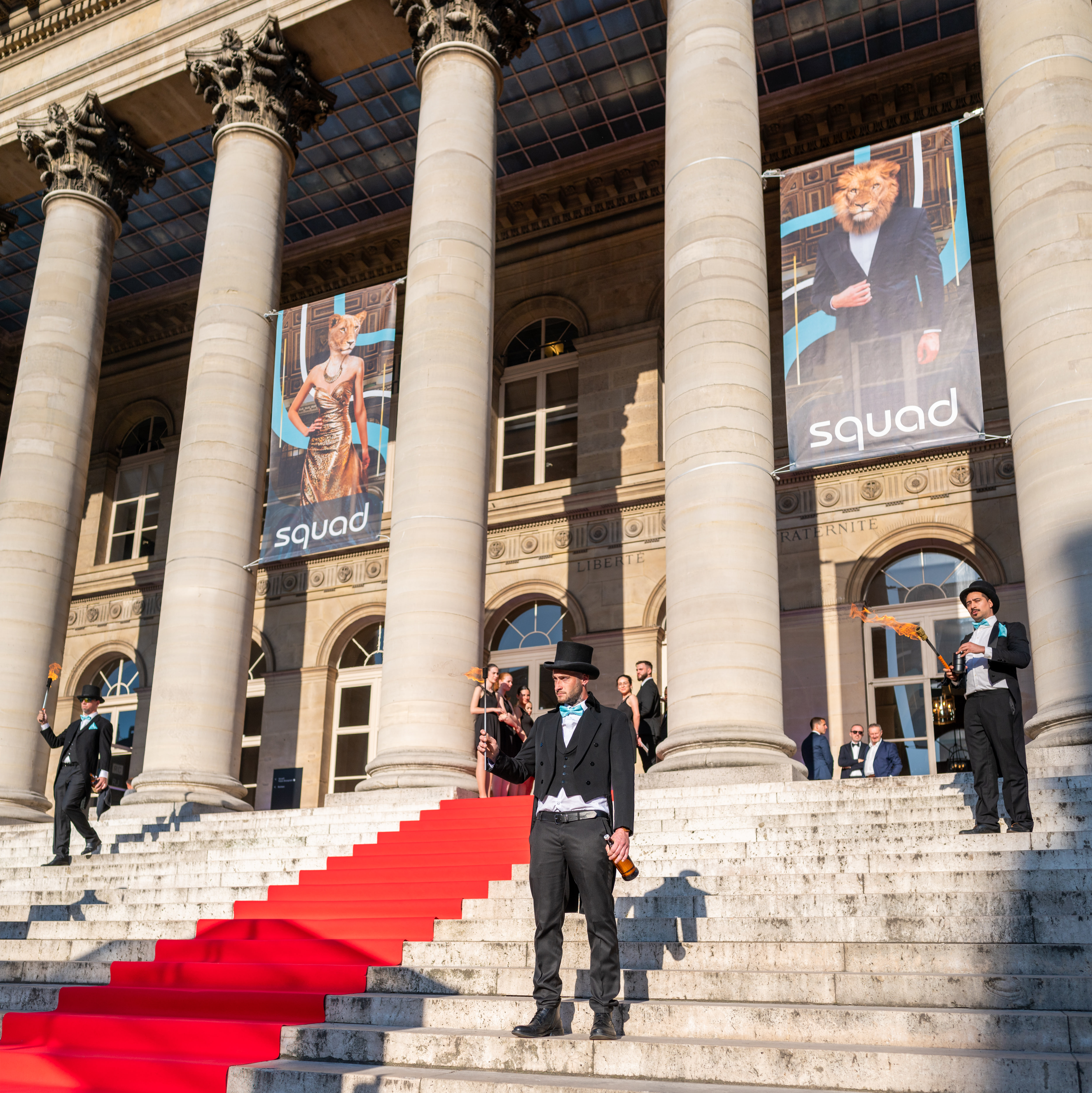 Eventhostess lounge service Bozar cultureel evenement Brussel · INNOV'events