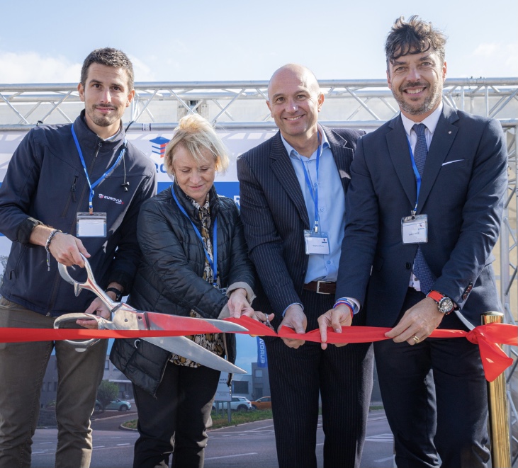 Inauguratie opening Antwerpen Havenhuis lint ceremonie zakelijk · INNOV'events