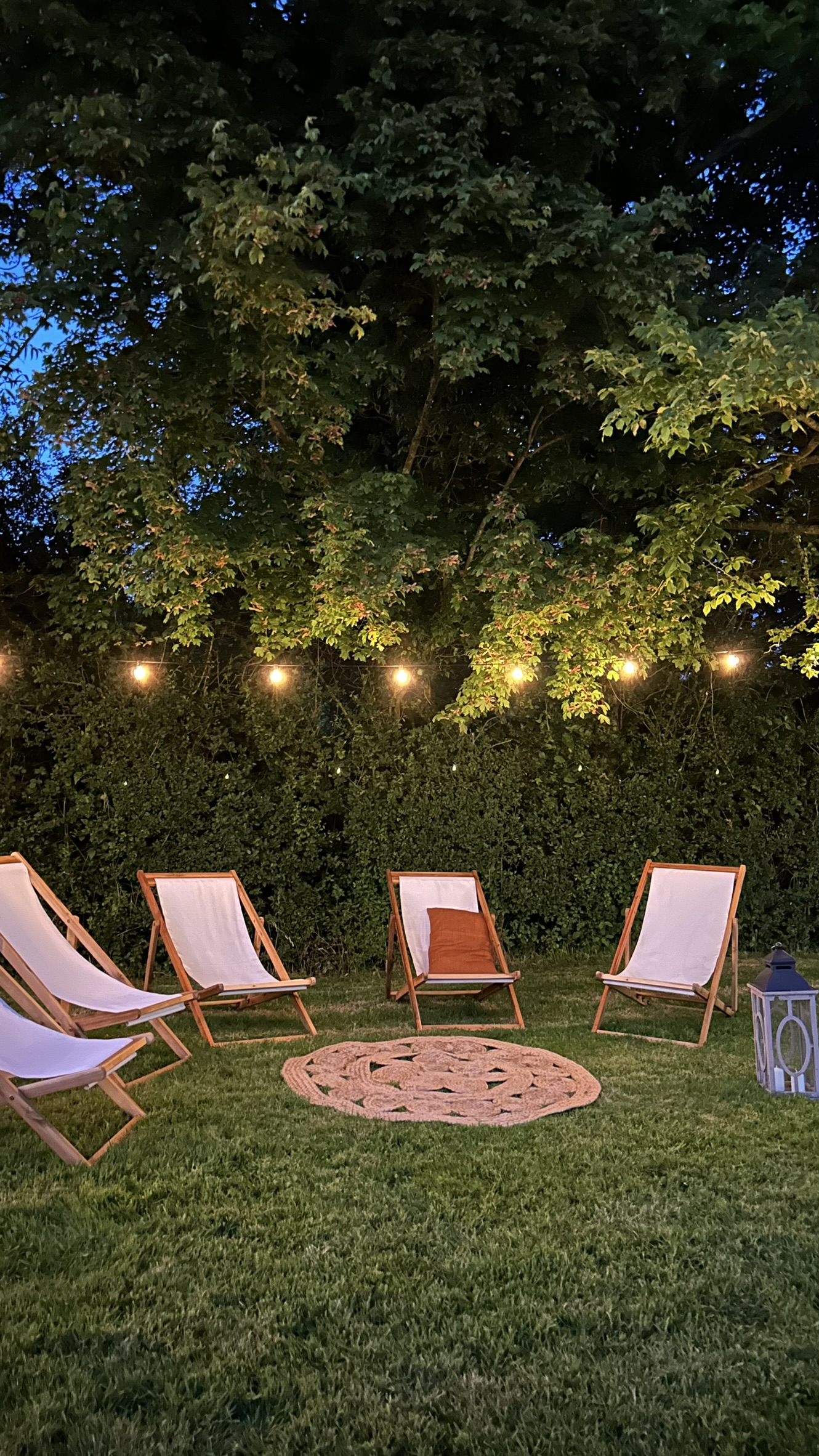 installation lumineuse outdoor